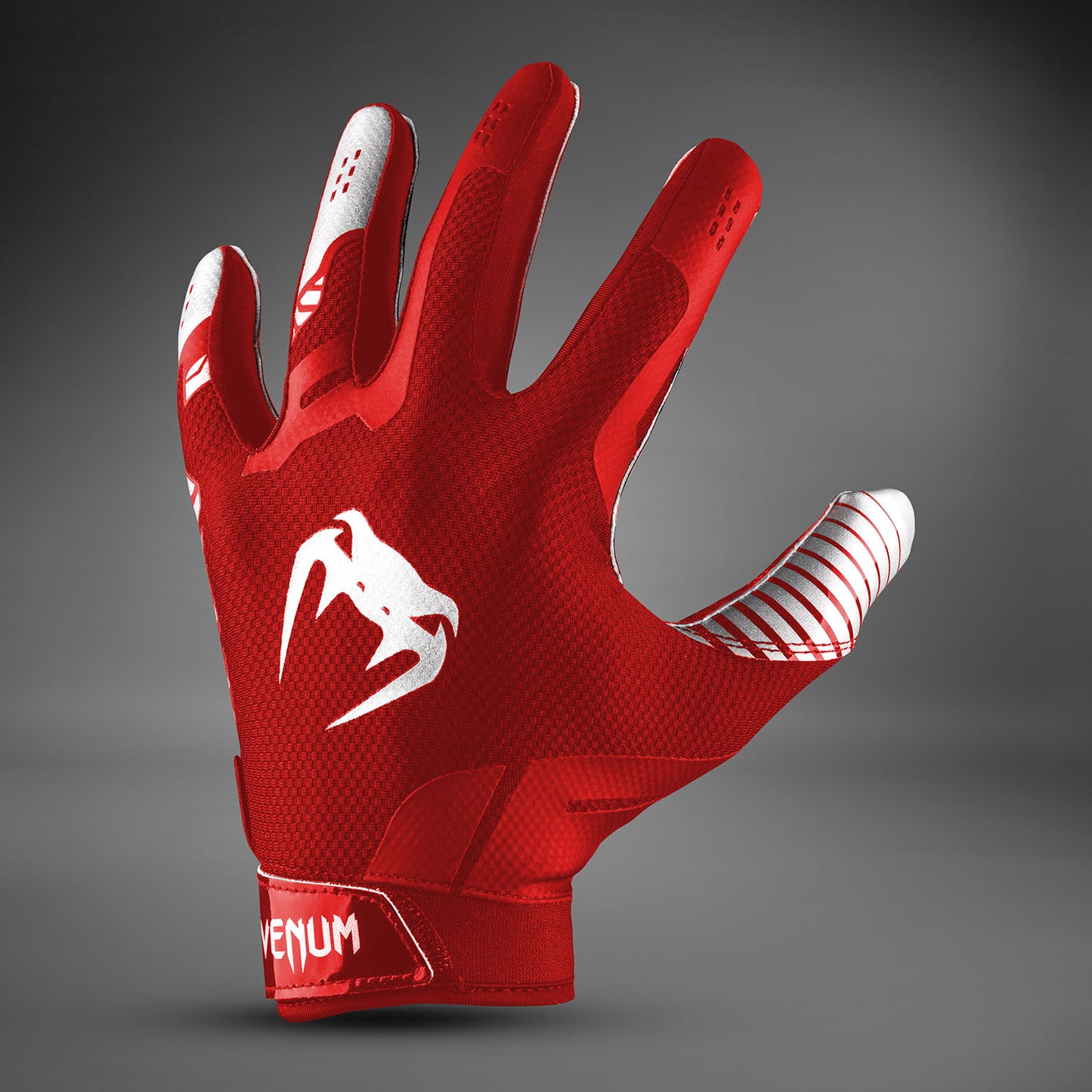 Venum Elite Voetbalhandschoenen - Rood/Zilver