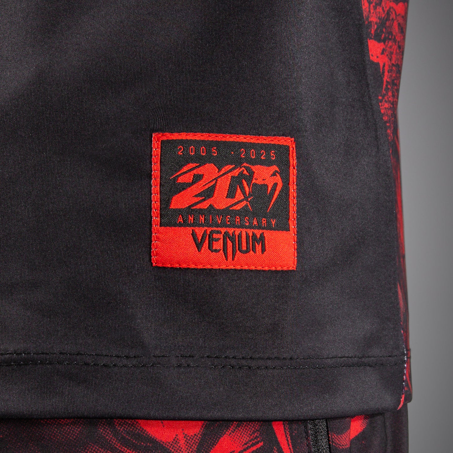 Venum 20th Anniversary Dry-Tech T-shirt - Zwart/Rood