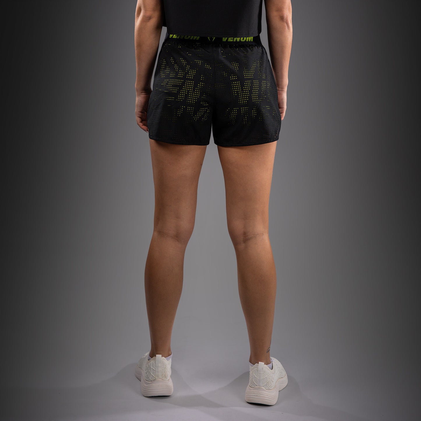 Venum Lazer Trainingsshorts voor dames - Zwart/Geel