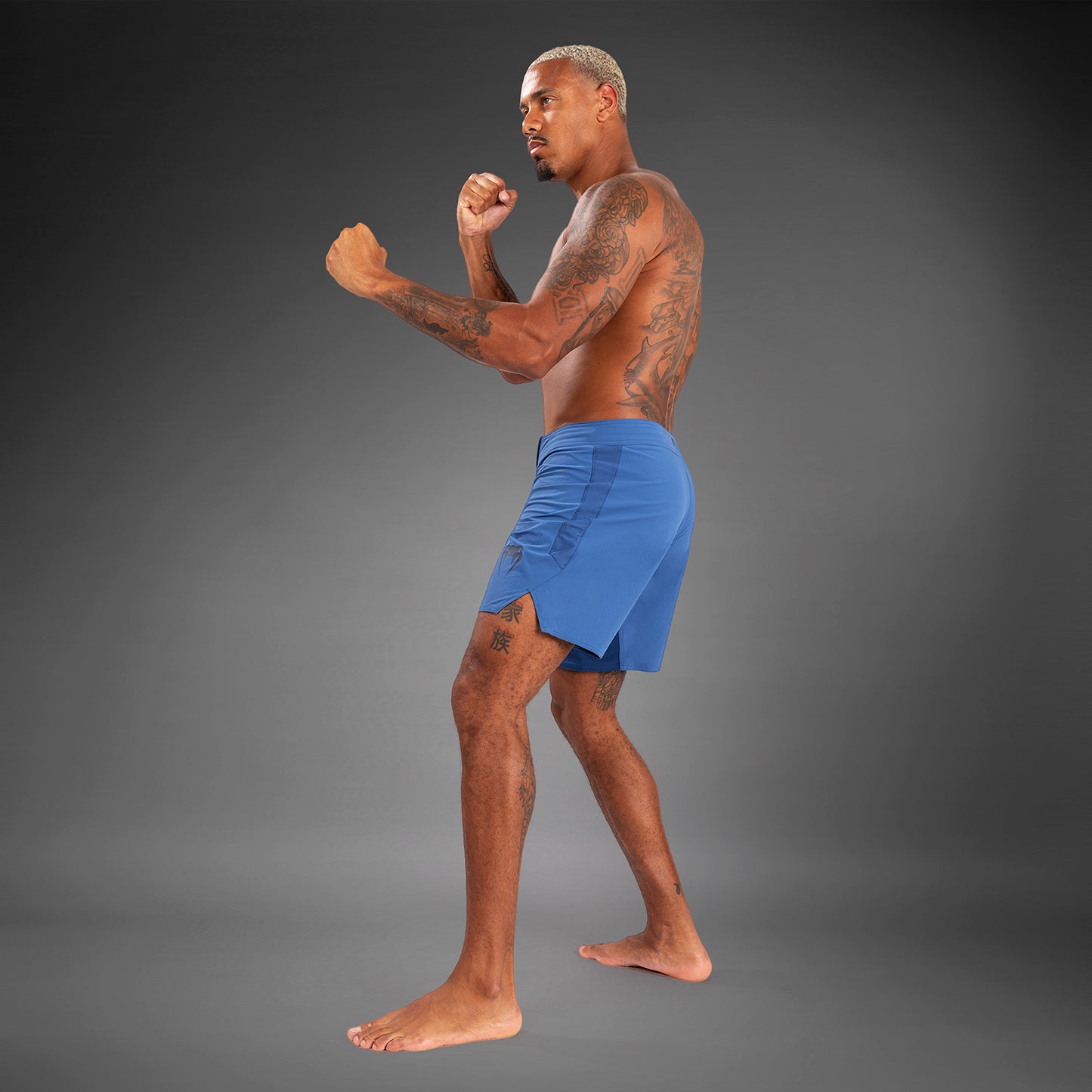 Venum Contender Heren gevechtsshort - Blauw