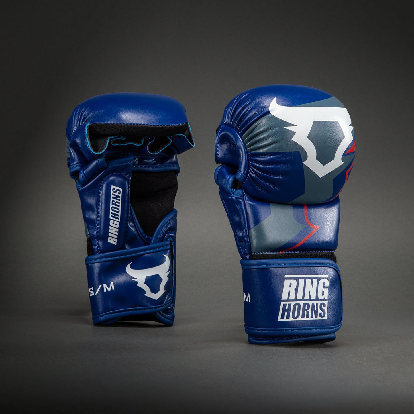 Ringhorns Charger by Venum MMA Handschoenen – Marineblauw/Rood