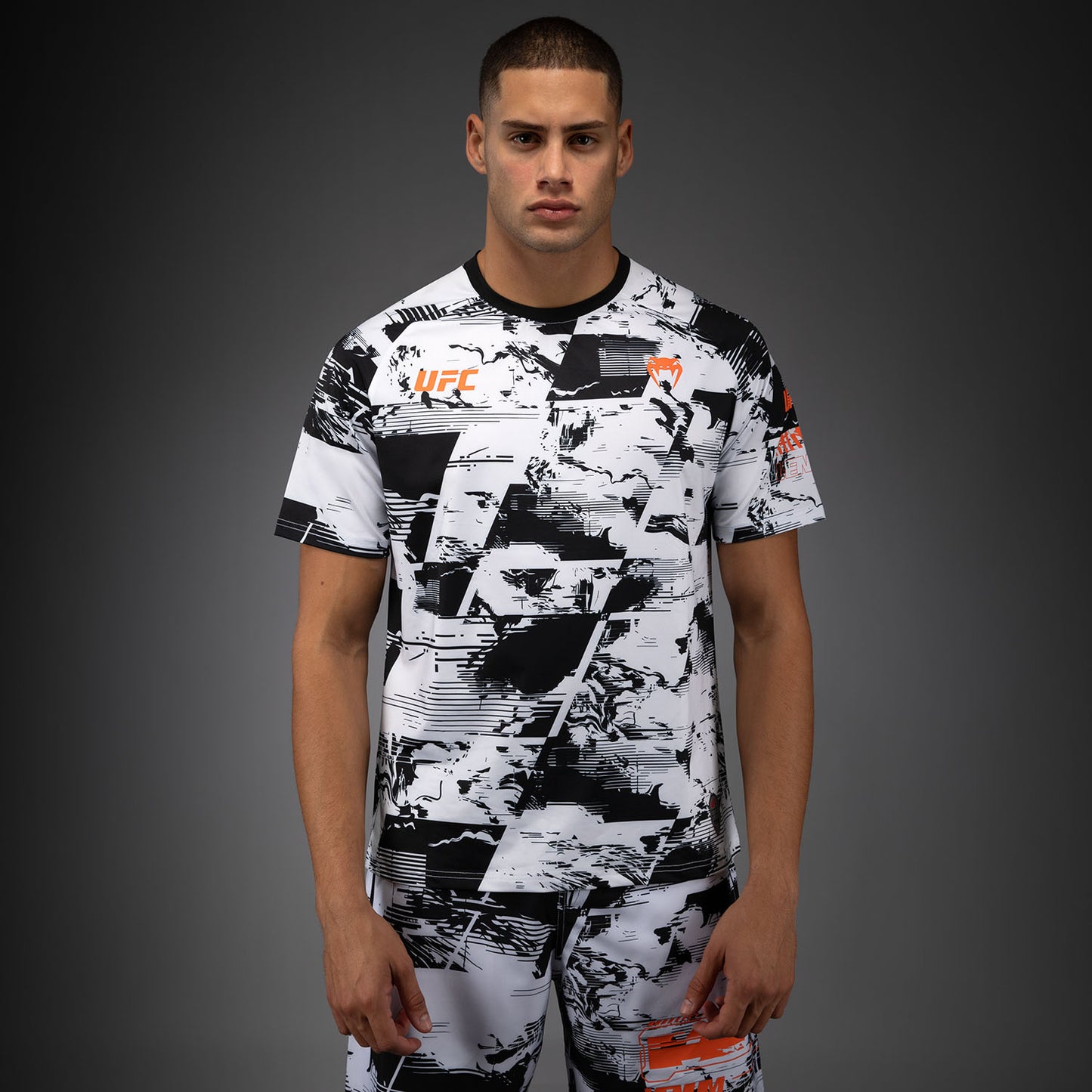 UFC Zenith by Venum Authentic Fight Week Performance T-shirt Korte Mouw Heren - Wit