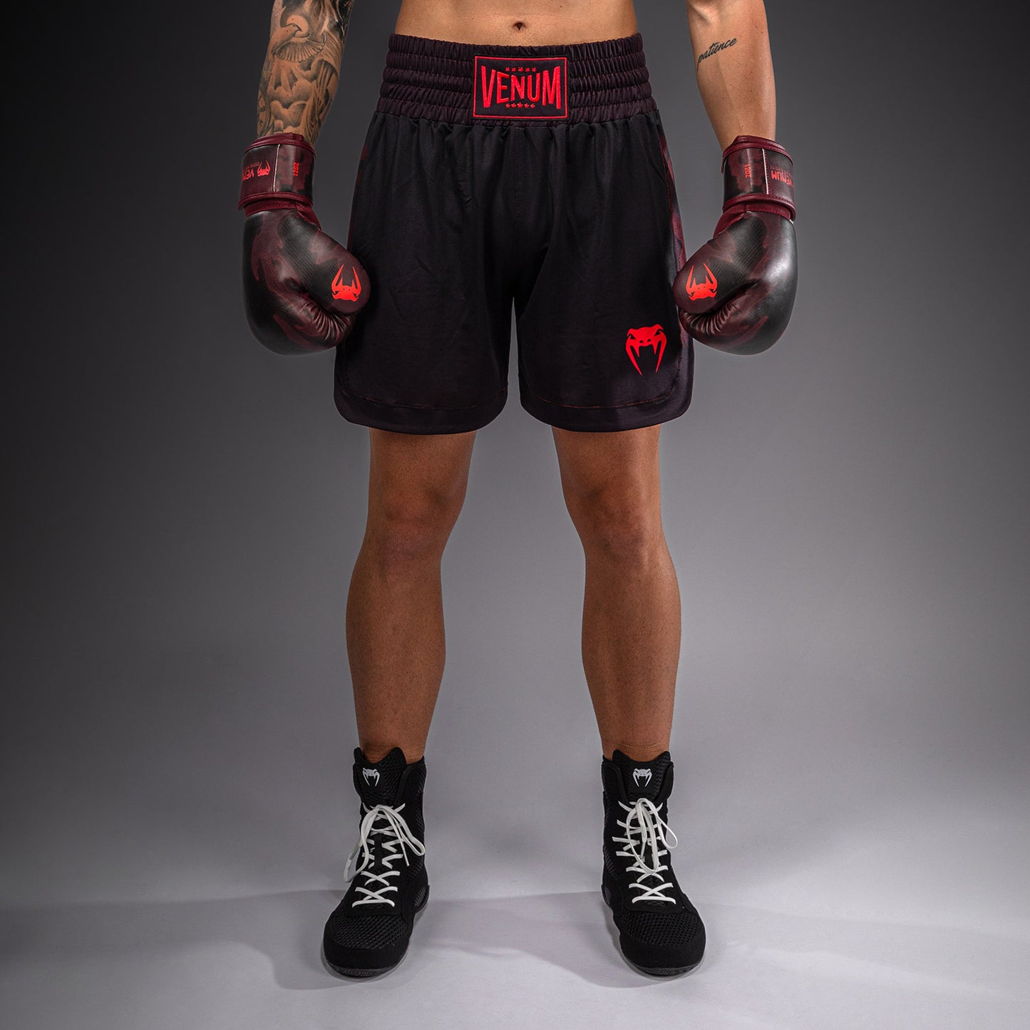 Venum Spectre Boksshort – Zwart/Rood