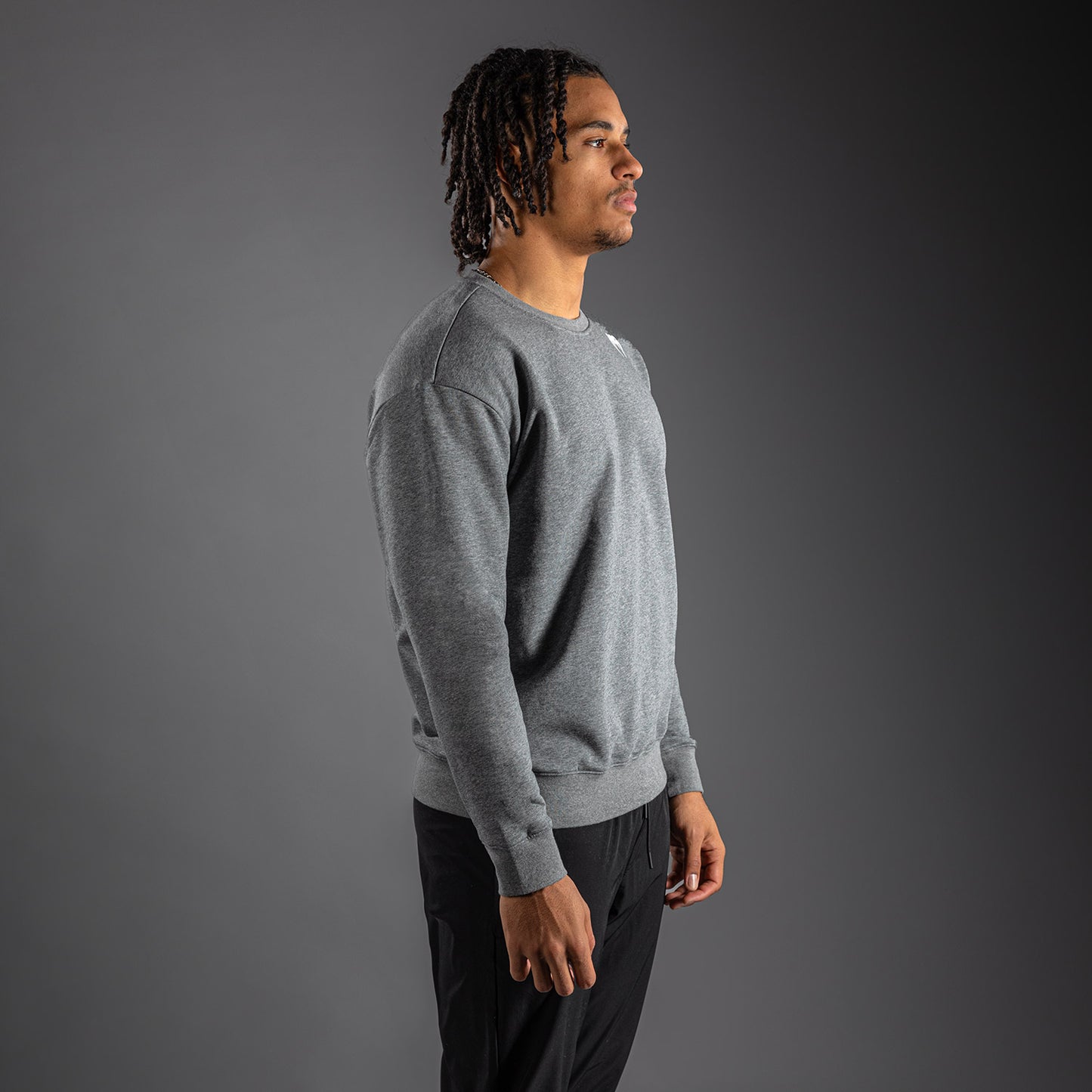 Venum Lineup Fleece Crew - Grijs/Wit