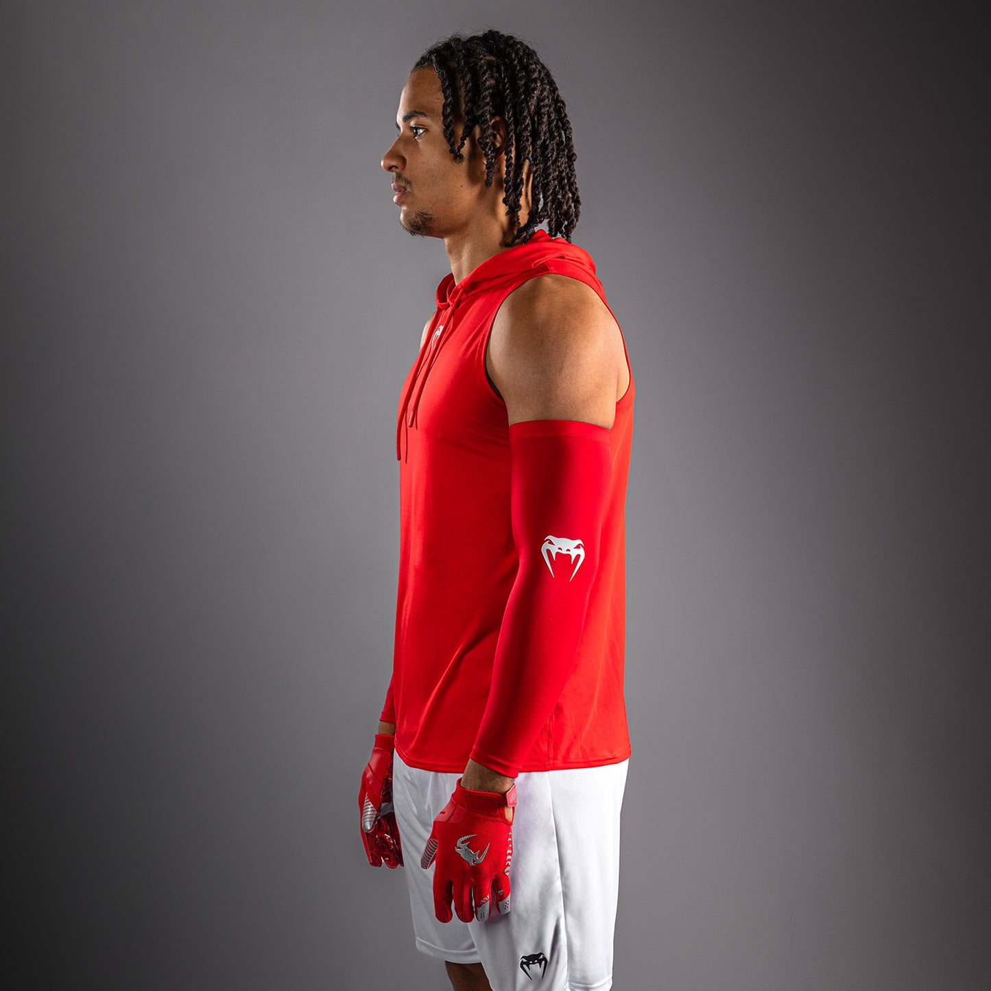 Venum Elite Mouwloos Dry Tech Hoodie - Rood