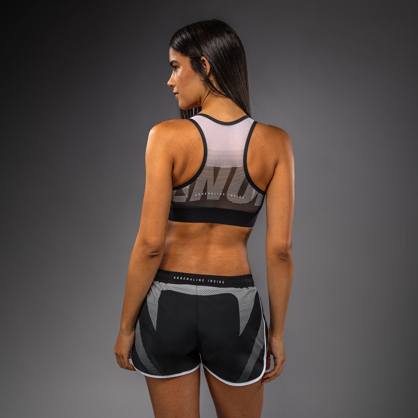Venum Adrenaline Dames Sportbeha – Zwart/Ivoor