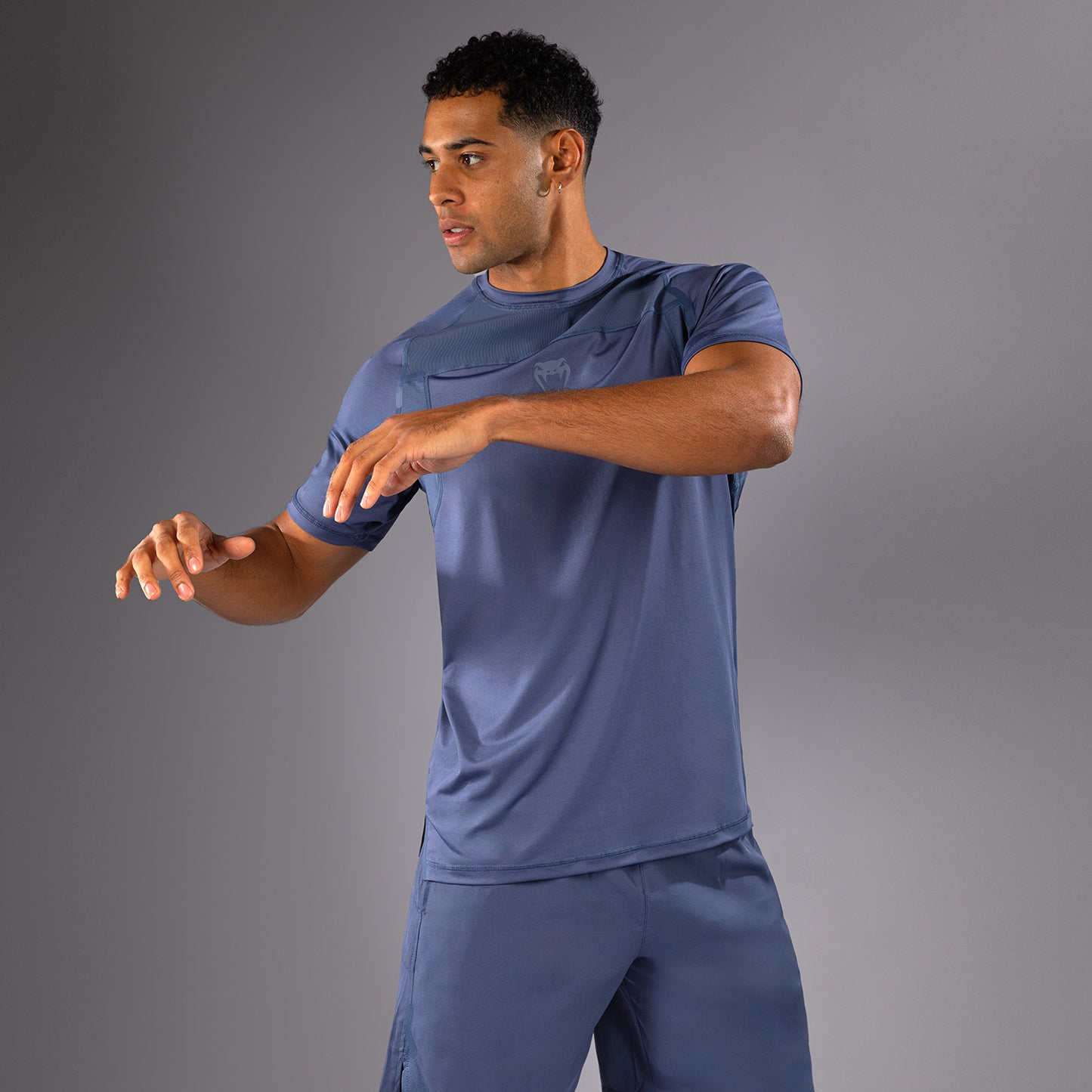 Venum G-Fit Air T-Shirt Heren Dry-Tech - Mistblauw