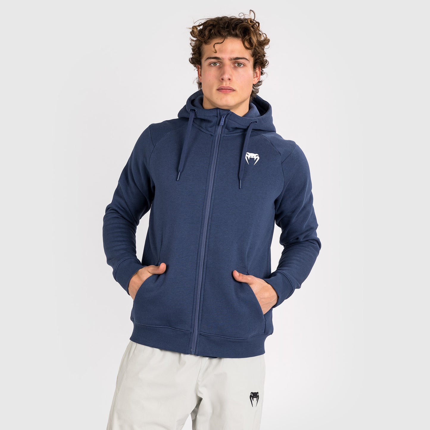 Venum Strikeland  Hoodie met volledige rits - Marineblauw
