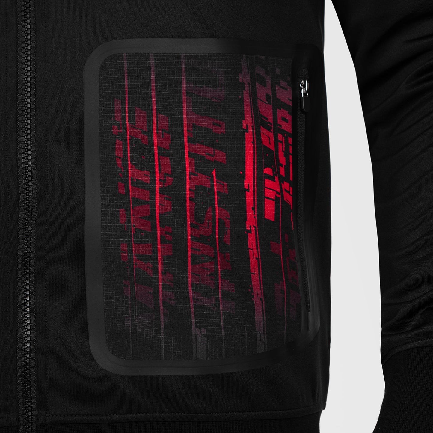 UFC Venum Performance Institute 2.0 Heren Zip Hoodie - Zwart/Rood