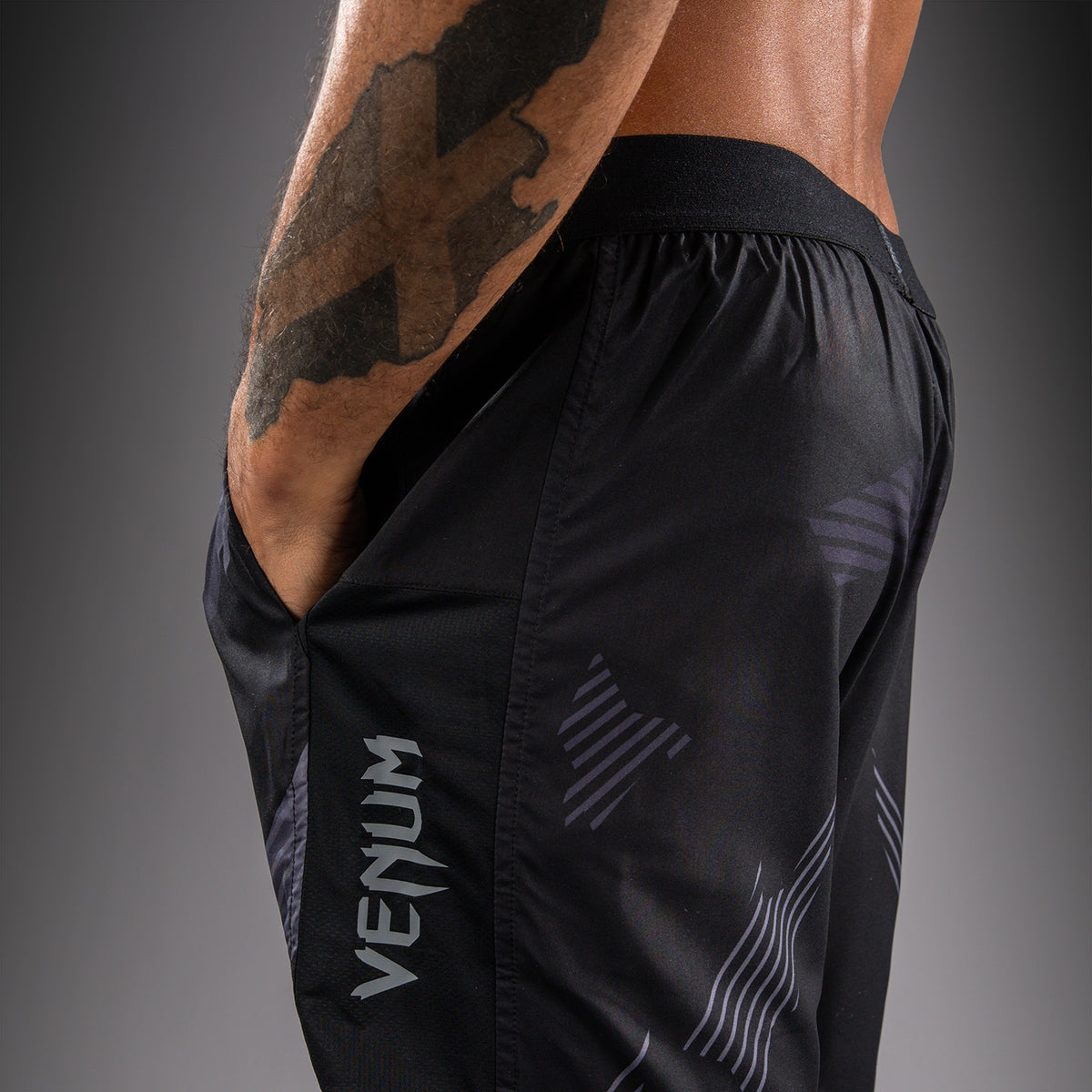 Venum No-Gi 6.0 Trainingsshorts - Zwart/Grijs