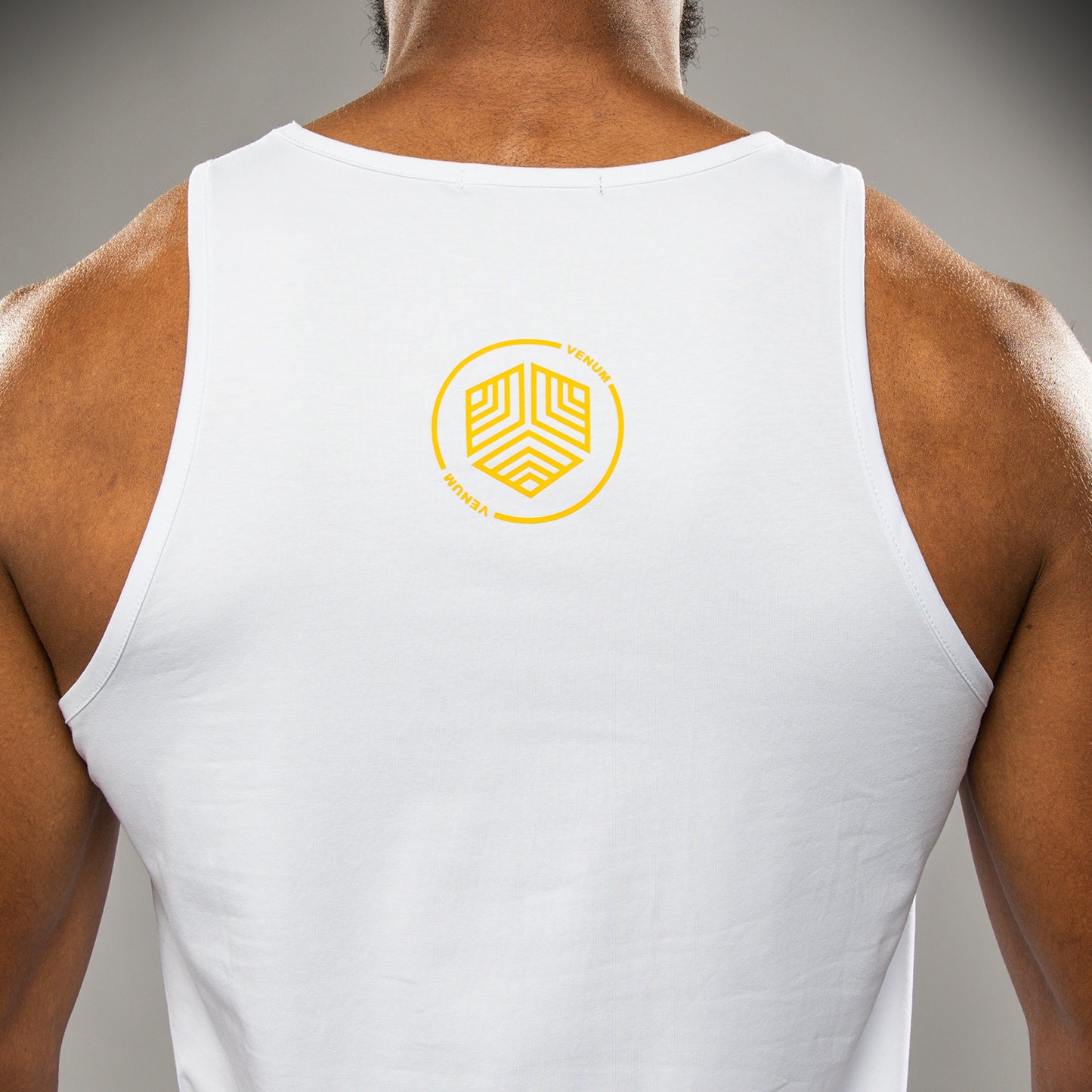 Venum Octane Tank Top - Wit/Vibrant Geel
