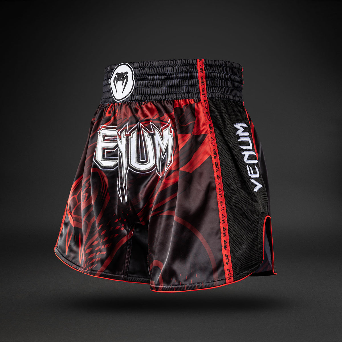 Venum Crimson Viper 2.0 Muay Thai-short - Zwart/Rood