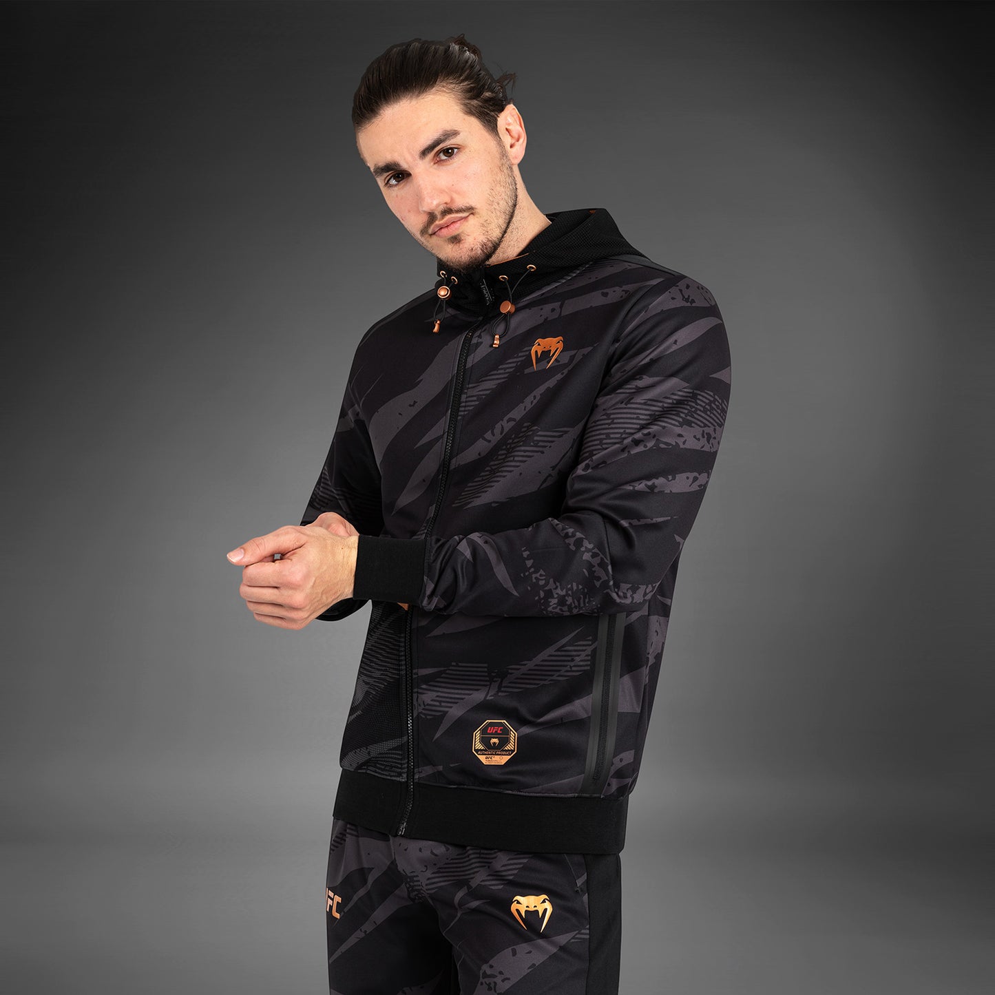 UFC Adrenaline By Venum Fight Week Mannen Hoodie - Urban Camo
