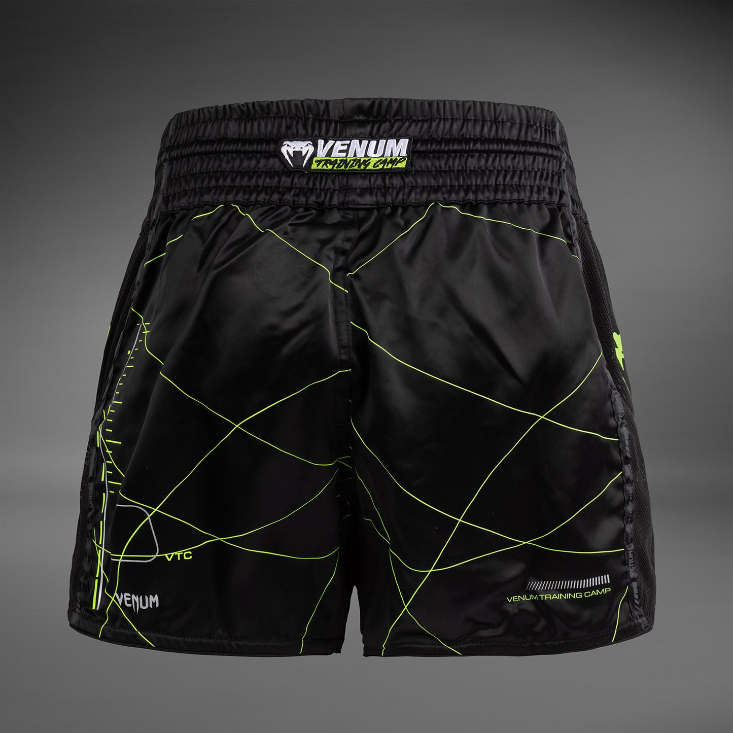 Venum Training Camp 4.0 Muay Thai broek - Zwart/Neon groen