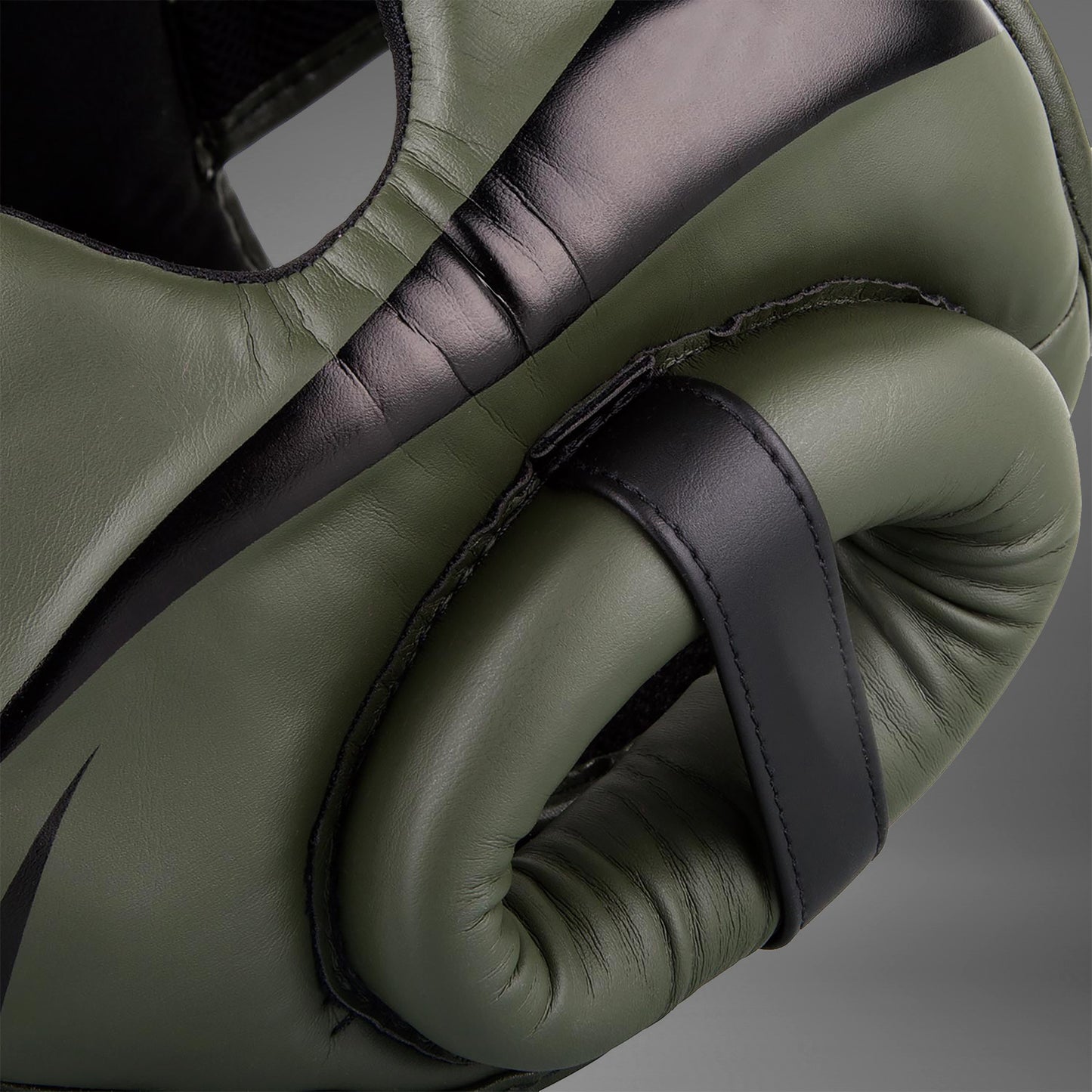 Venum Elite hoofdbeschermer - Khaki/Zwart