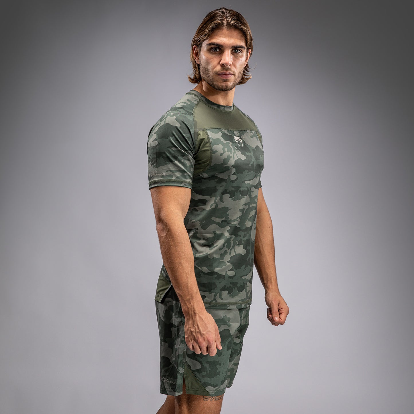 Venum G-Fit Air T-Shirt Heren Dry-Tech - Legergroen
