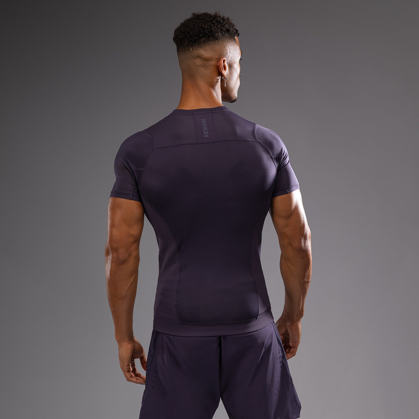 Venum G-Fit Air Korte Mouw Rashguard Heren - Donkerpaars