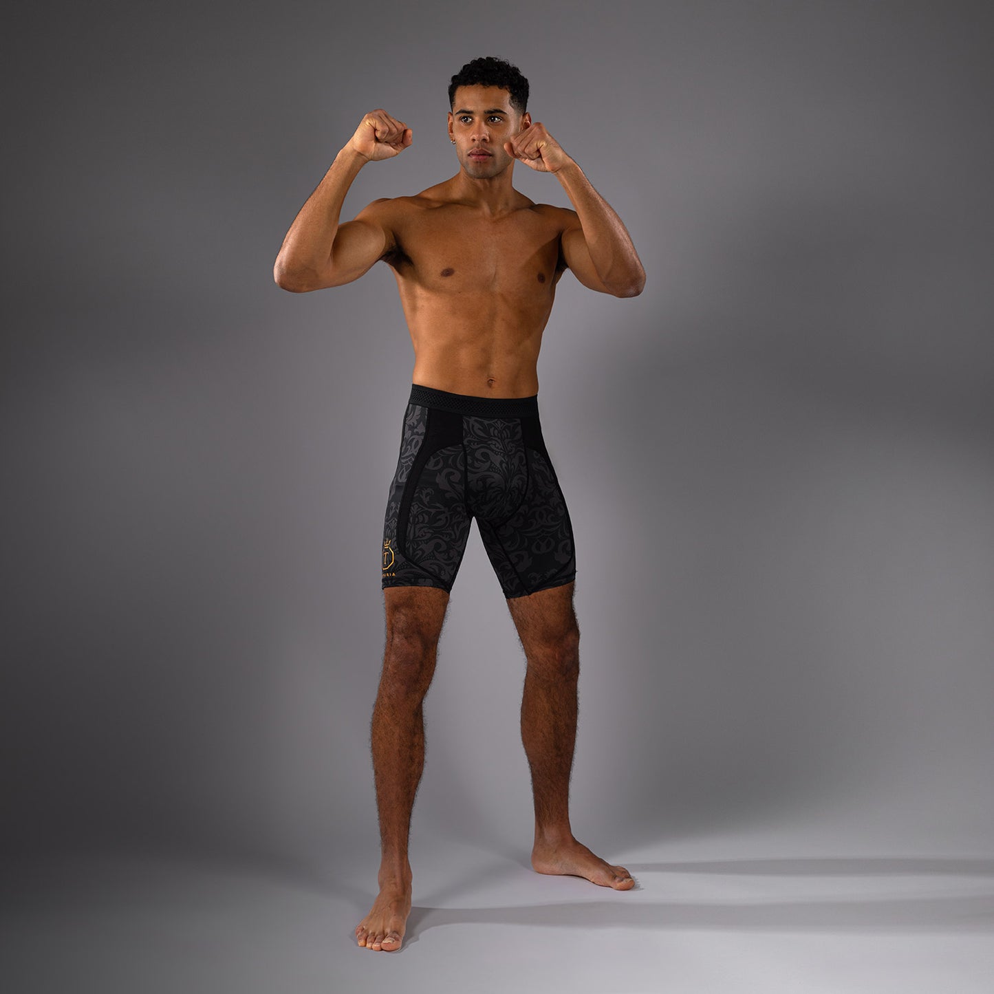 Venum x Topuria Unmatched Edition Vale Tudo Shorts - Zwart/Goud