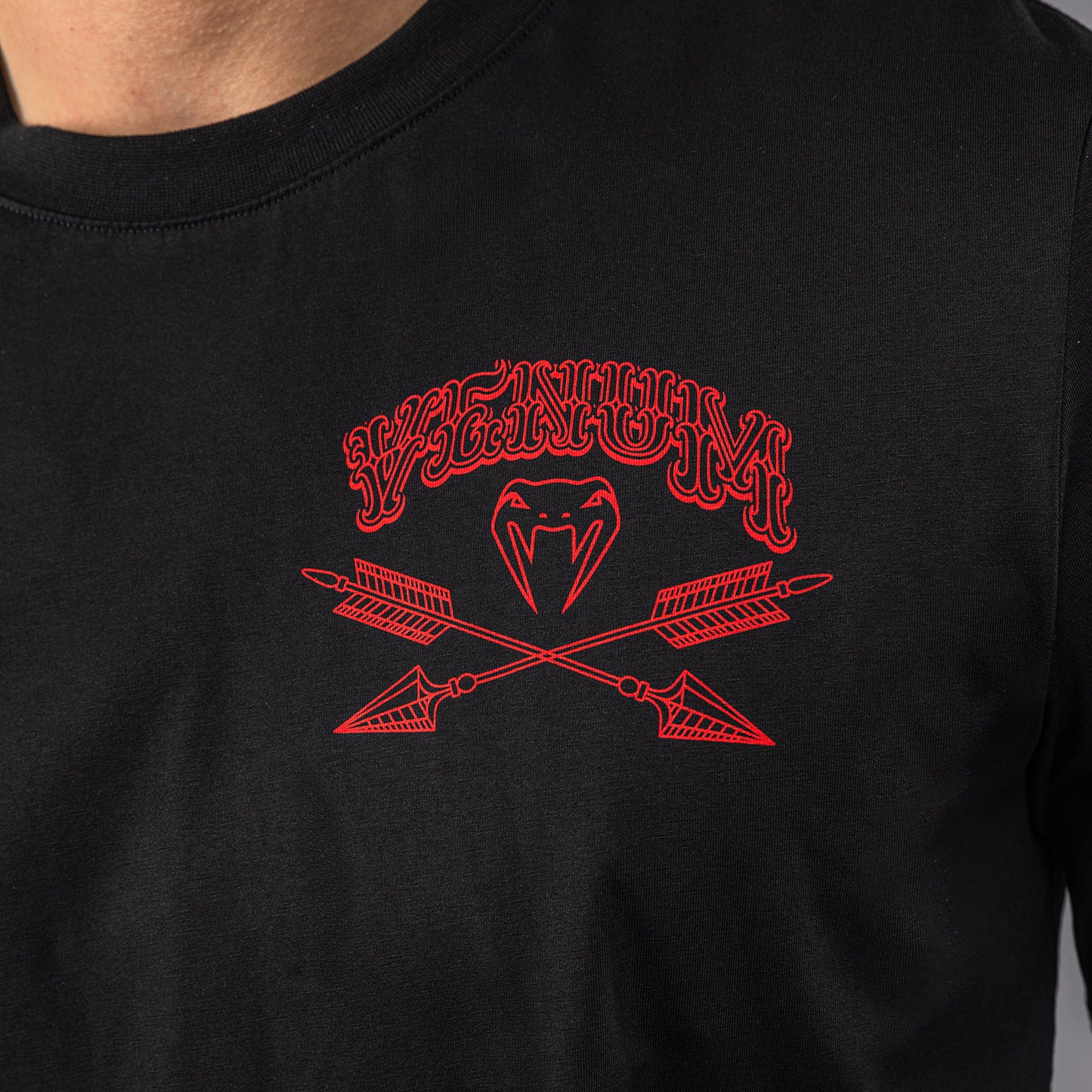 Venum Wolf Atak T-shirt – Zwart/Rood