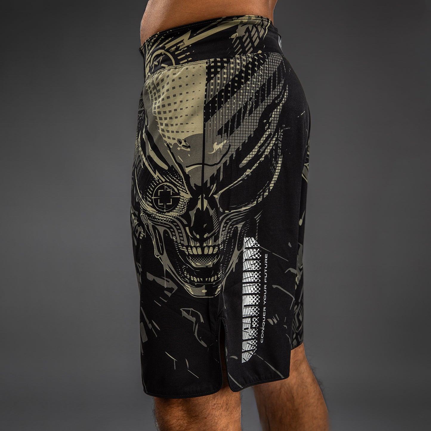 Venum Invader Vecht Shorts - Zwart/Zand