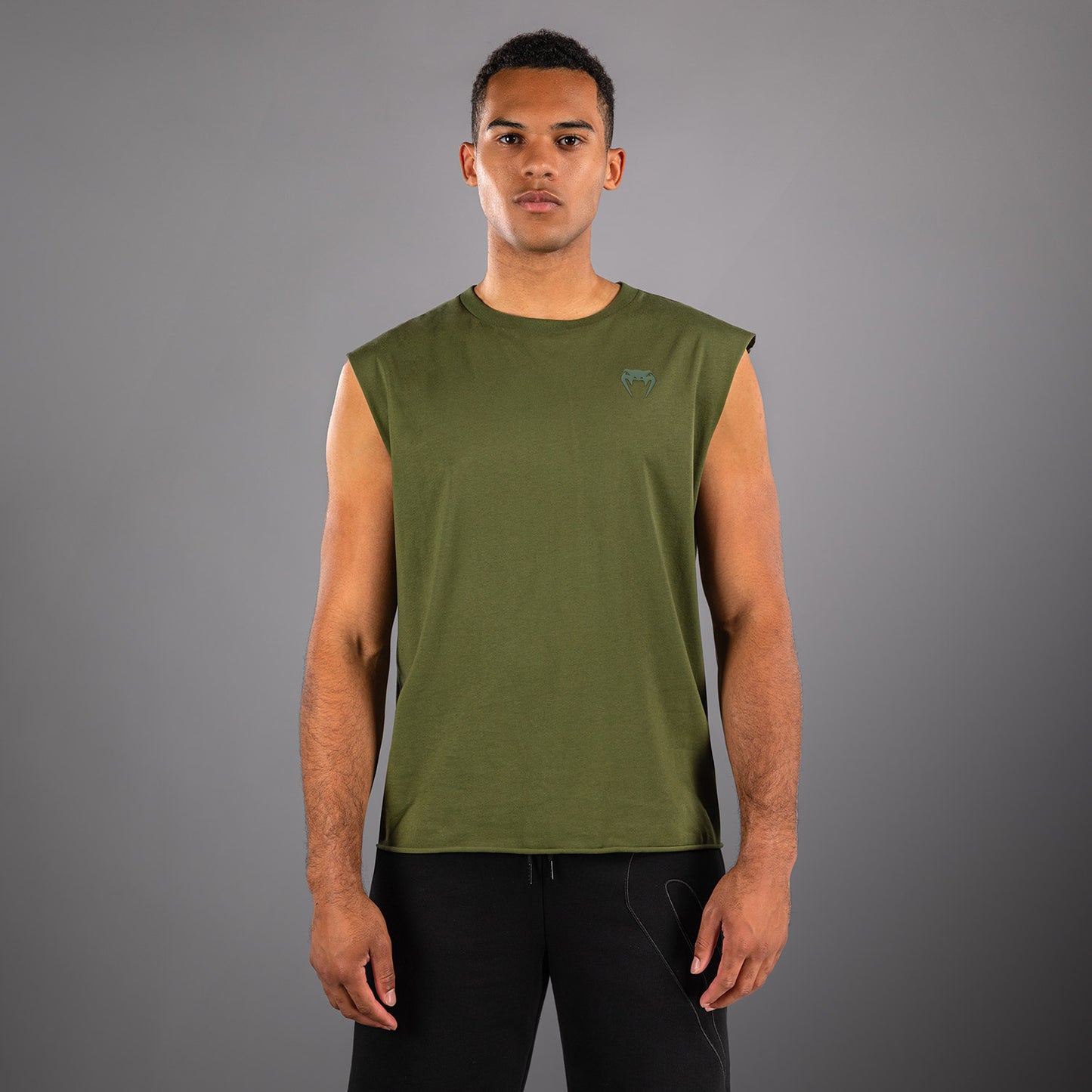 Venum Divide Mouwloos T-shirt - Militair Groen