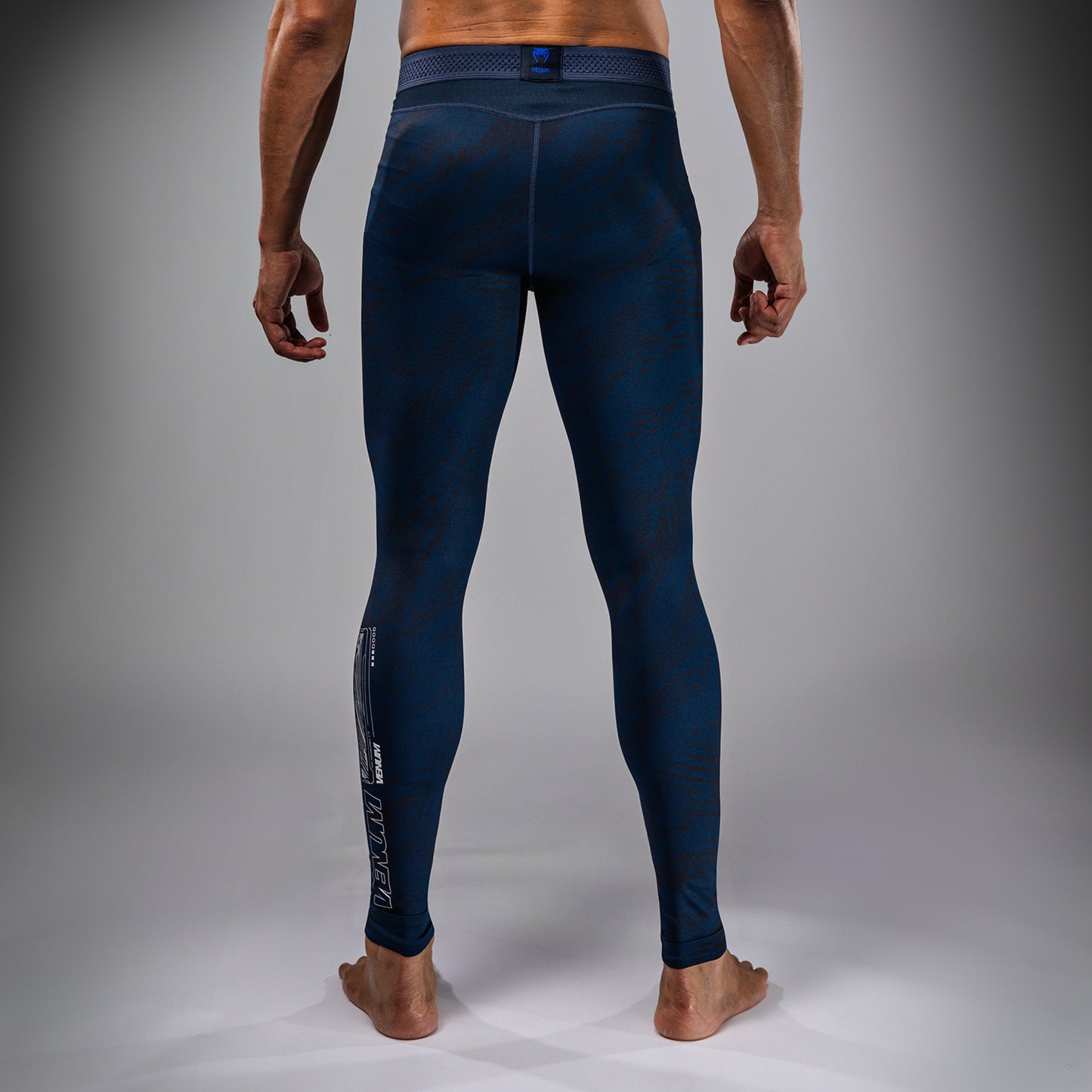UFC Fusion by Venum Fight Week Performance Leggings voor Heren - Oceaanblauw