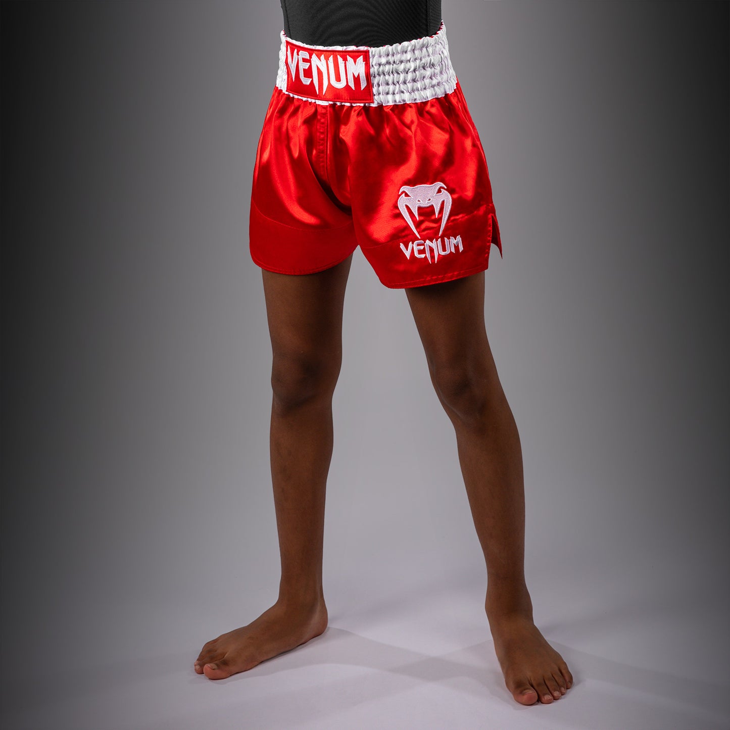Venum Classic Muay Thai Short voor kinderen – Vuurrood