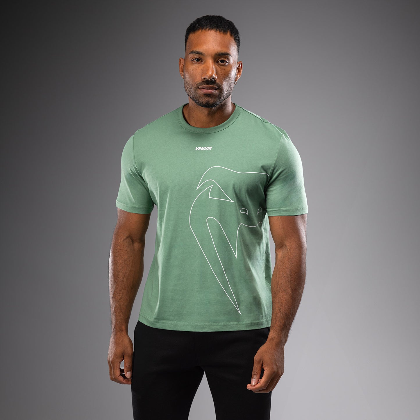 Venum Giant Connect T-Shirt - Kalkgroen