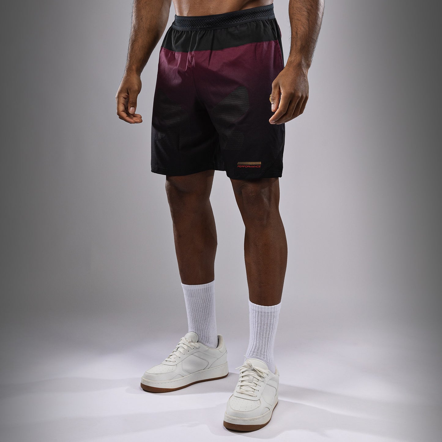 Venum Tactical XT Trainingsshort - Zwart/Bourgondië/Goud