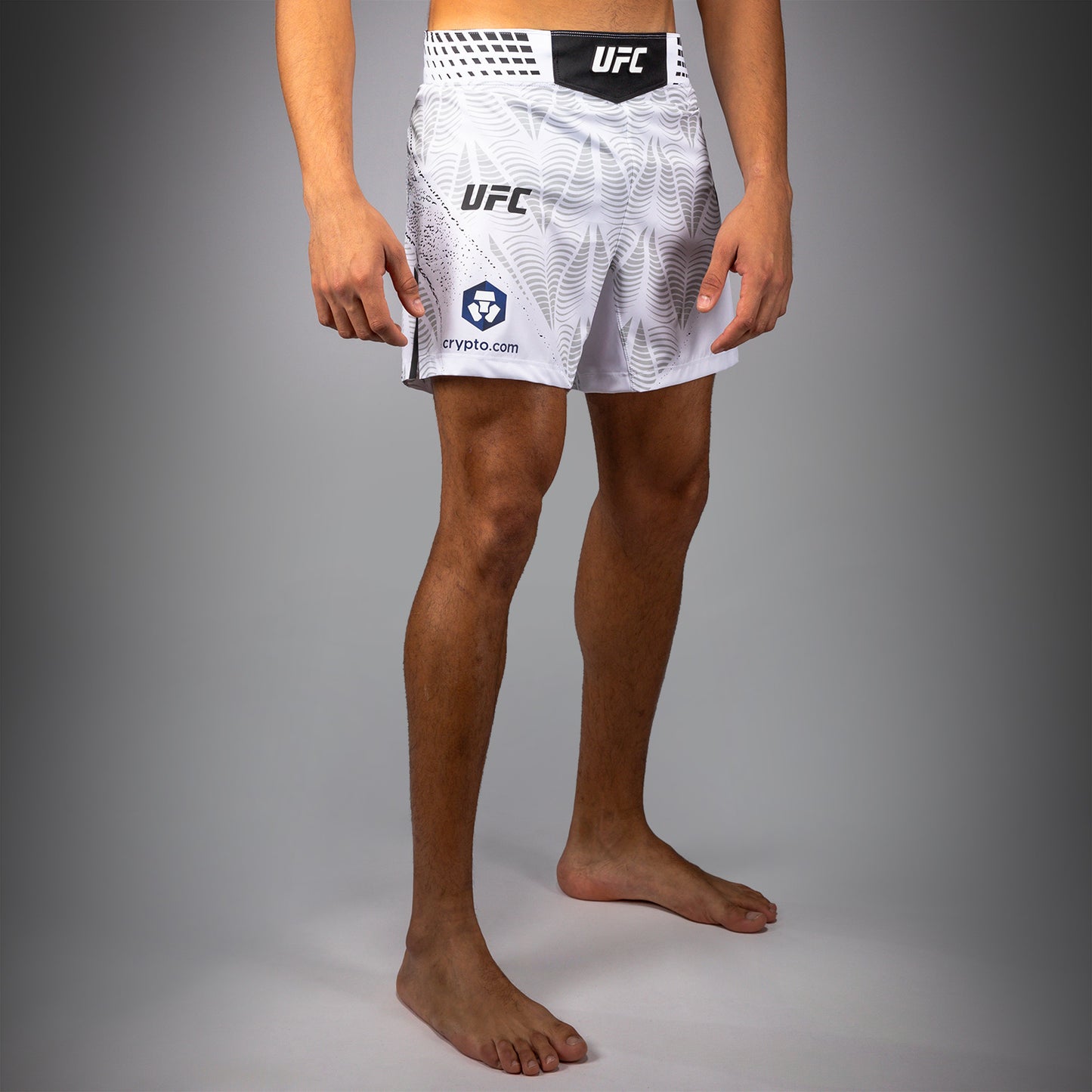 UFC Zenith by Venum Authentic Fight Night Short Fit Fight Short Heren Personalized - Wit