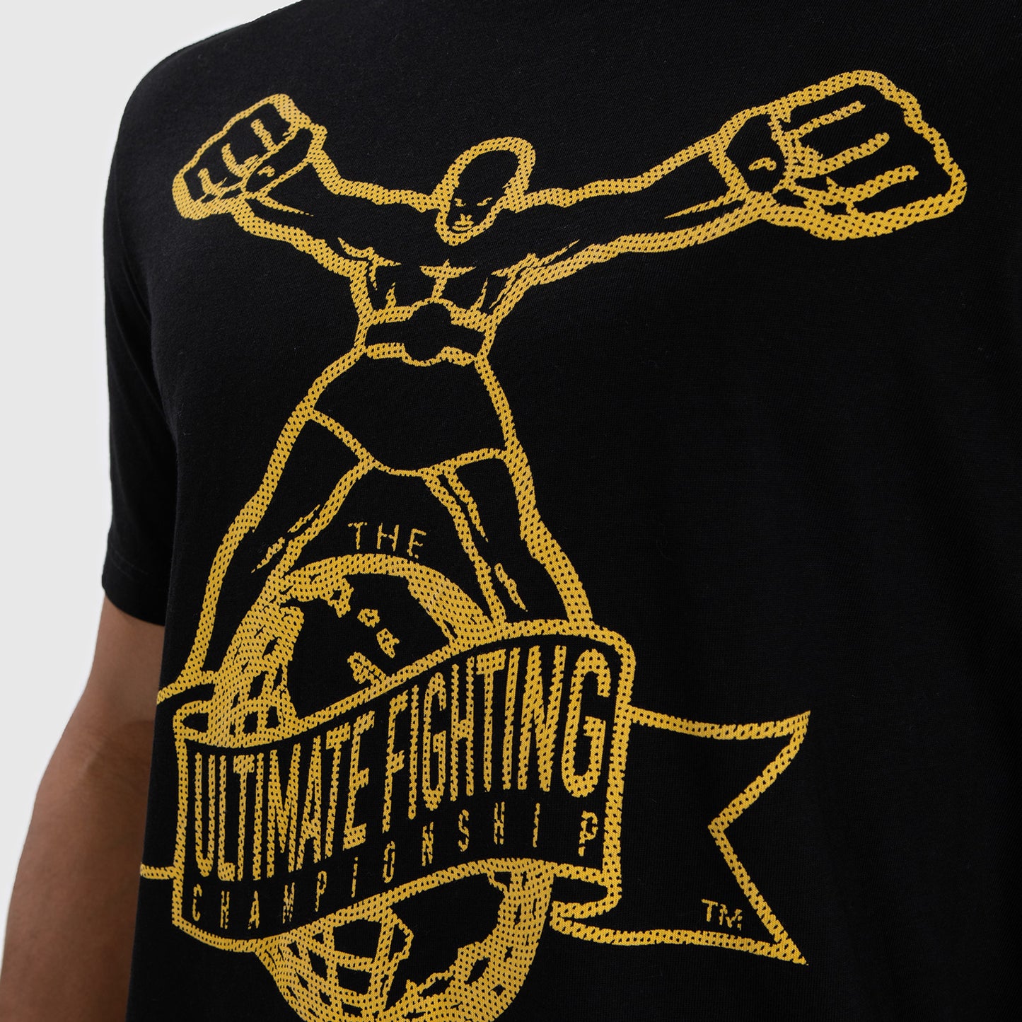 UFC by Venum Ulti-Man T-shirt - Zwart/Geel