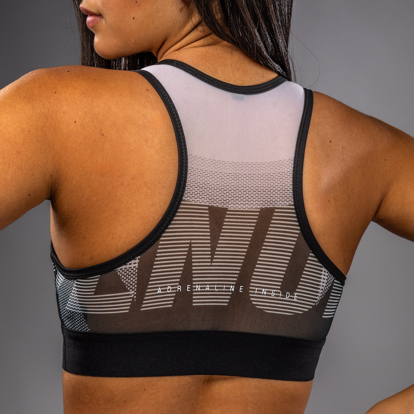 Venum Adrenaline Dames Sportbeha – Zwart/Ivoor