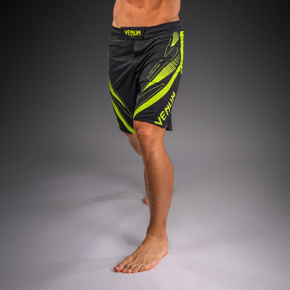 Venum Amazonia Reborn MMA-short - Zwart/Groen