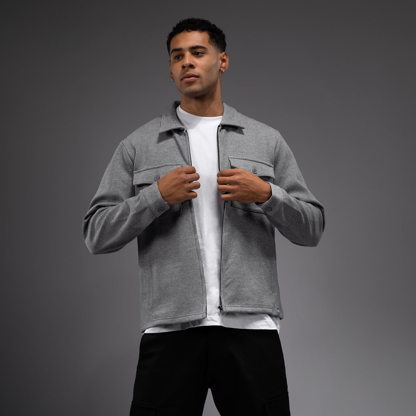 Venum City Core Jas - Cloud Grey