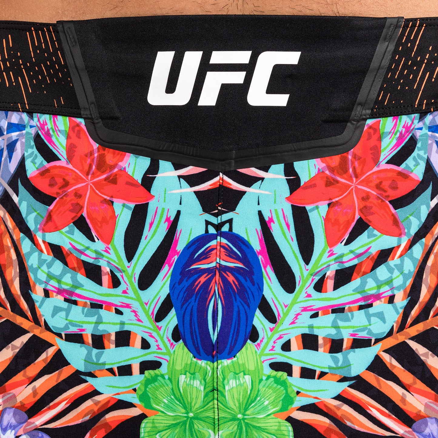 UFC Unrivaled by Venum Dustin Poirier Mannen Long Fit Fight Short - Blauw