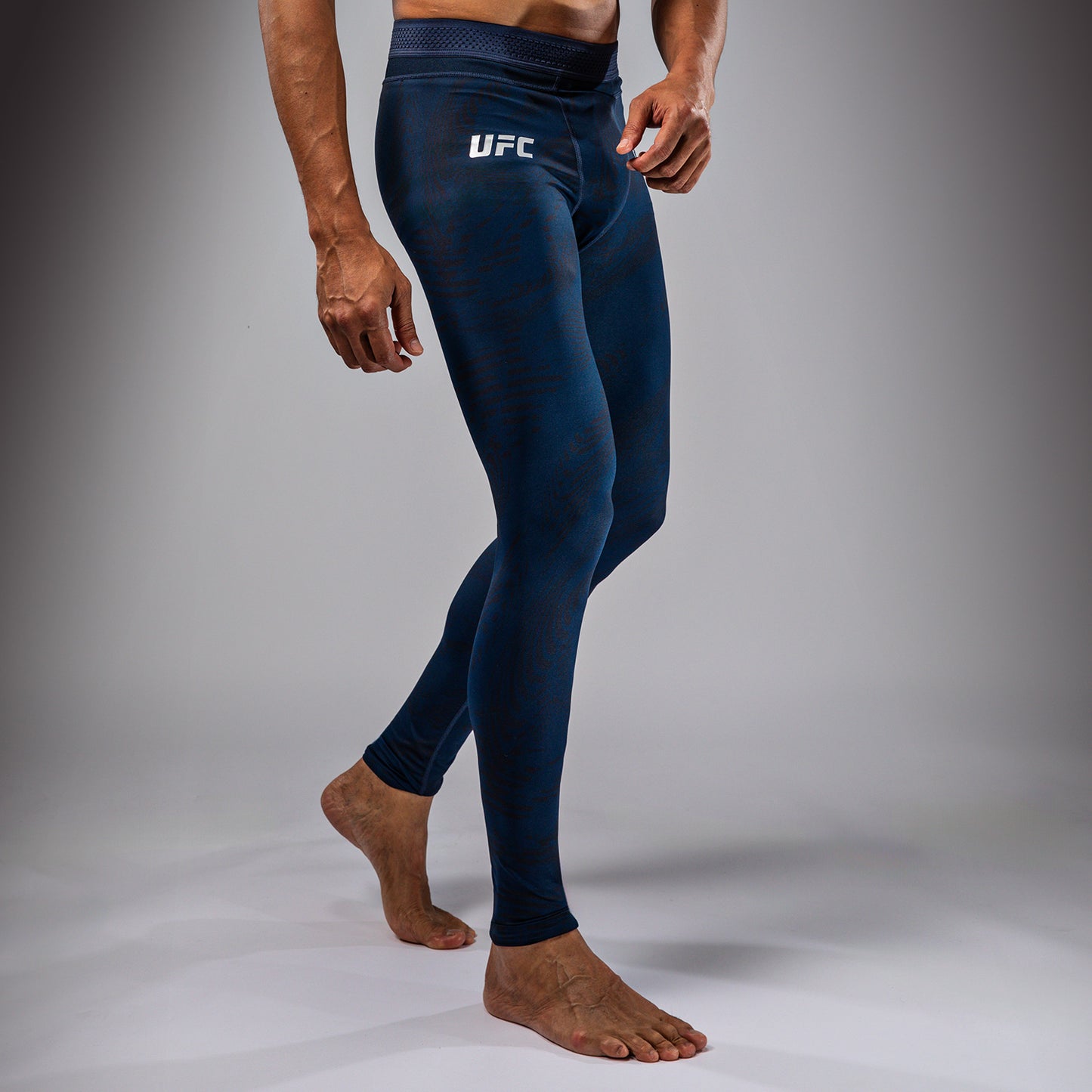 UFC Fusion by Venum Fight Week Performance Leggings voor Heren - Oceaanblauw