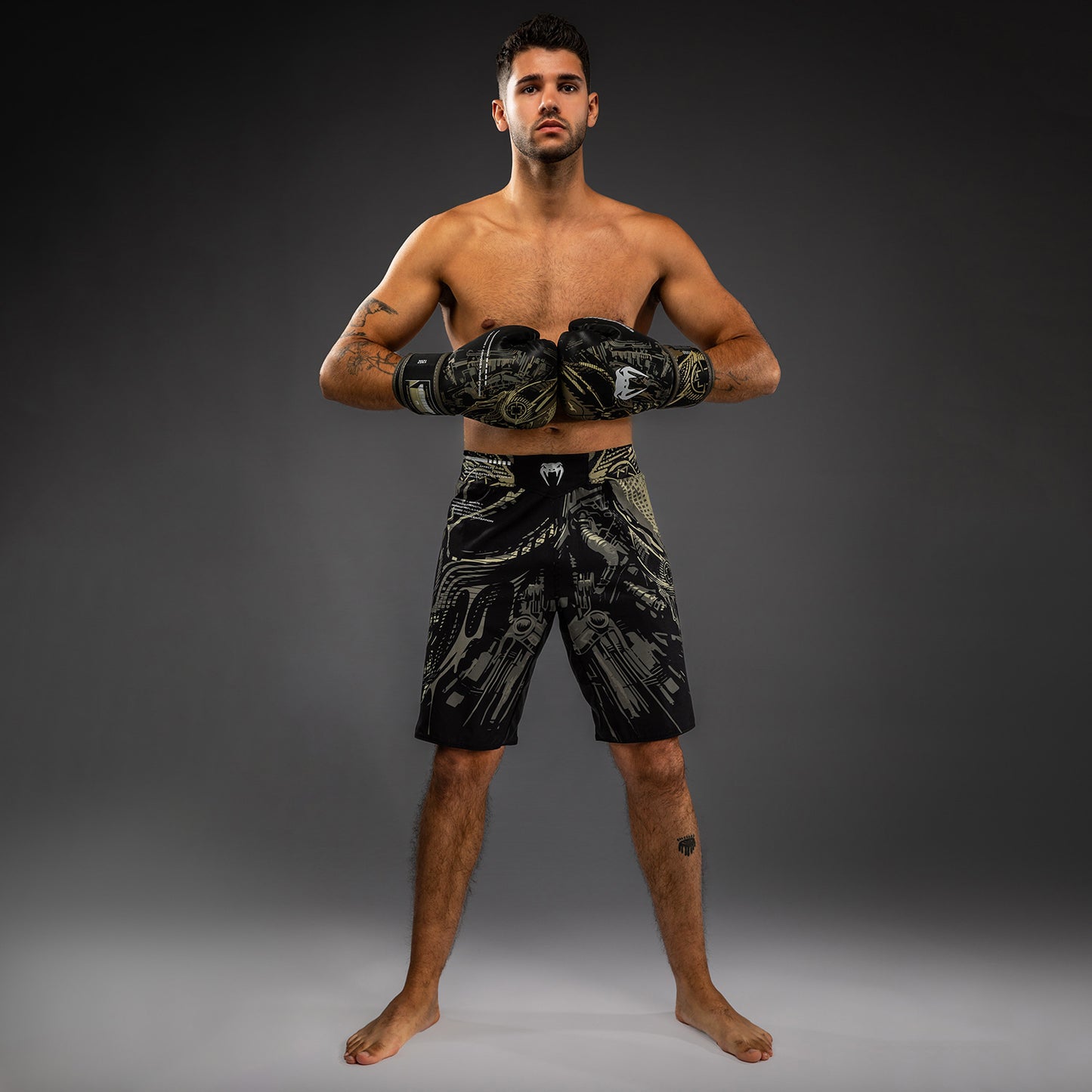 Venum Invader Vecht Shorts - Zwart/Zand