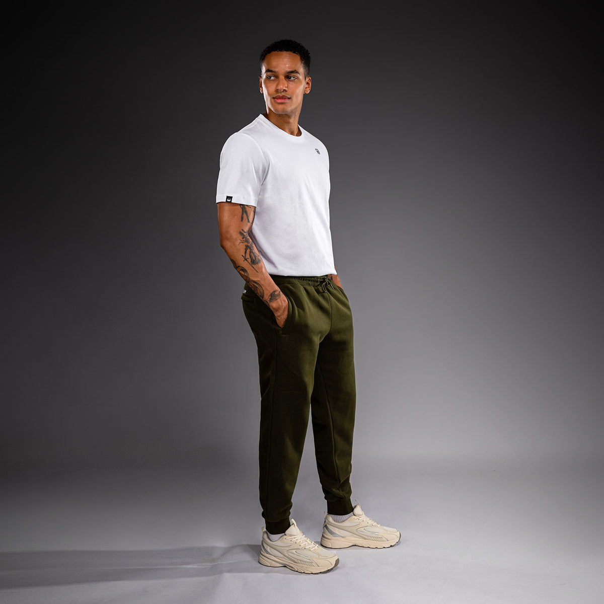 Venum Attack Fleece & Weave Joggingbroek - Kaki