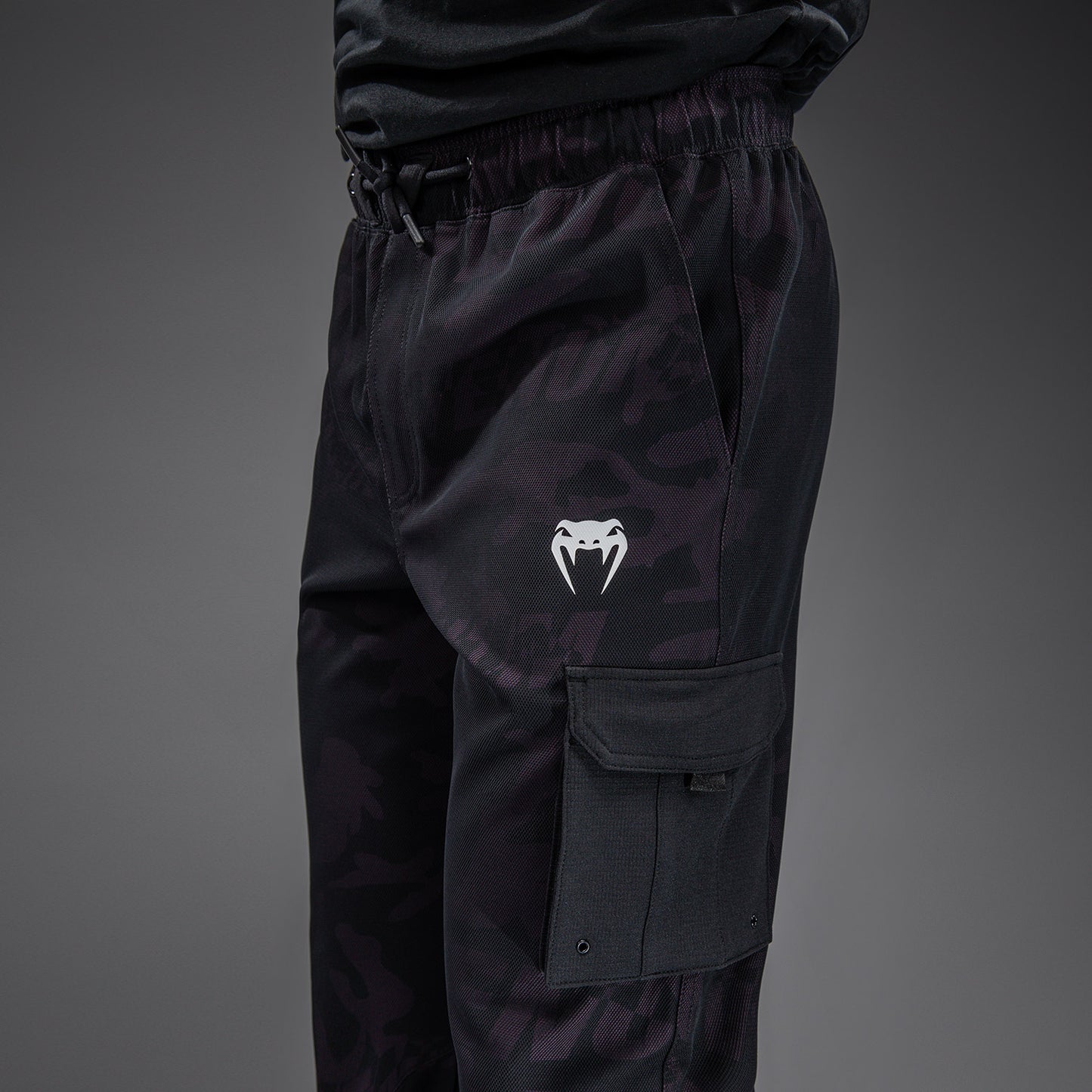 Venum Trooper Heren Joggingbroek - Zwart/Paarse