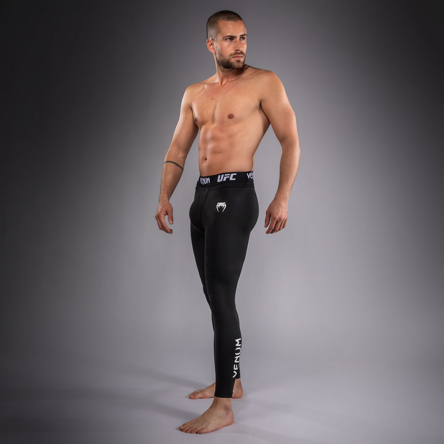 Venum UFC Unity by Venum Authentic Fight Week Heren Technische Compressiebroek - Zwart
