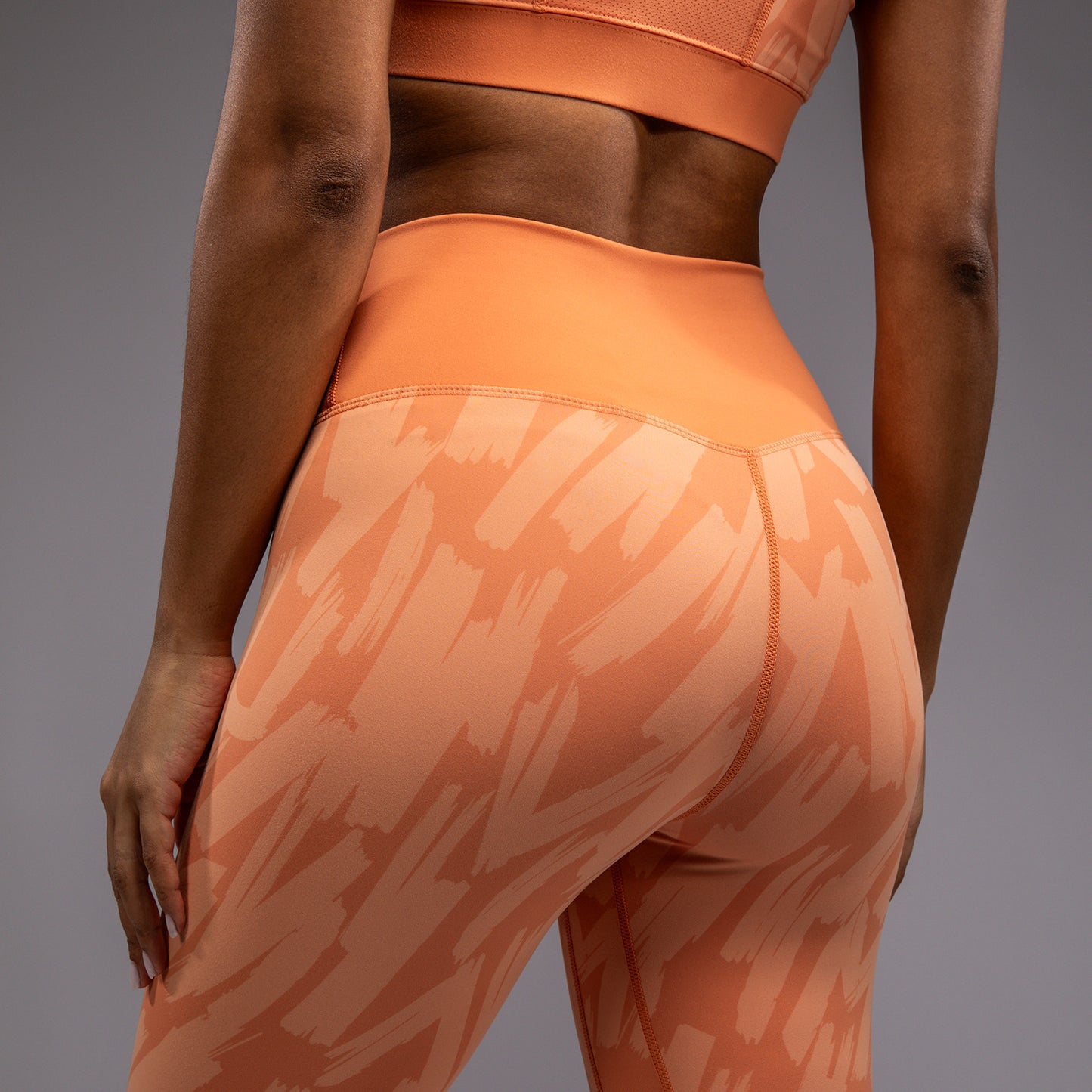 Venum Graffiti Leggings 7/8 voor Vrouwen - Fluweel Abrikoos