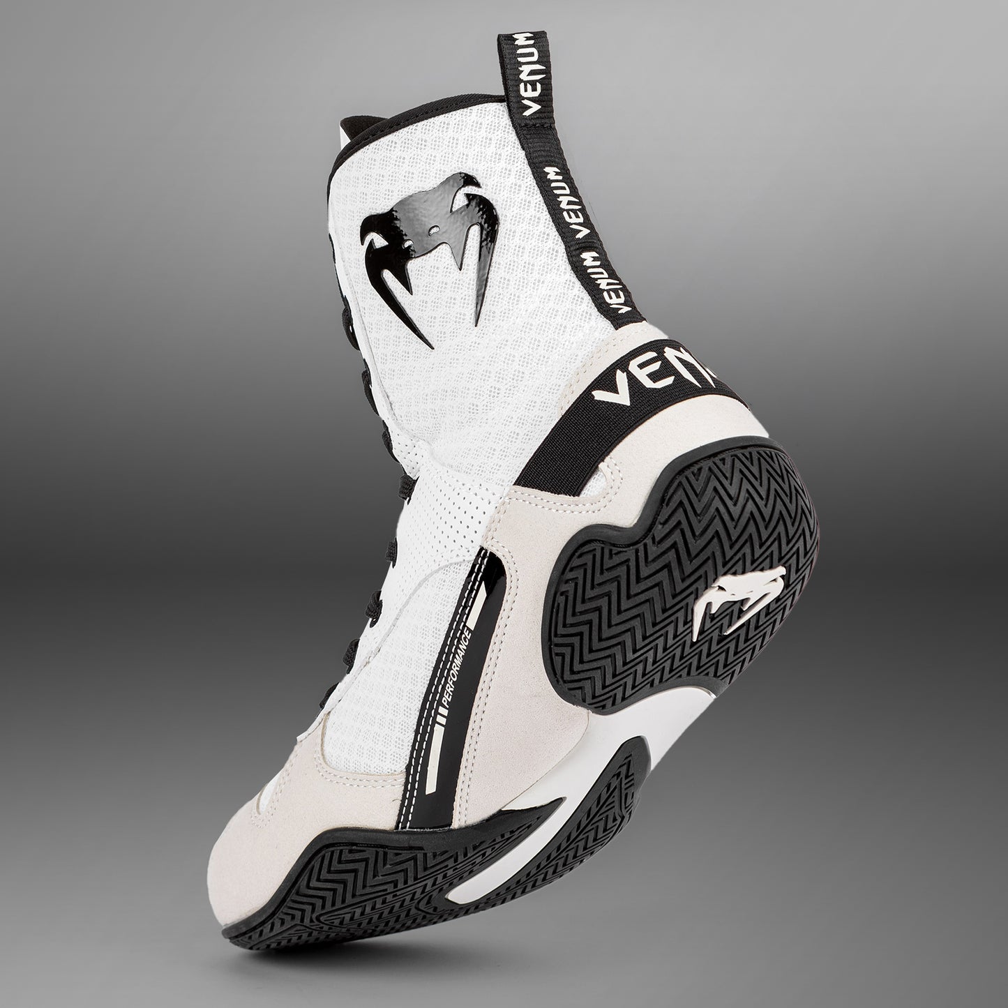 Venum Elite Boksschoenen - Wit/Zwart