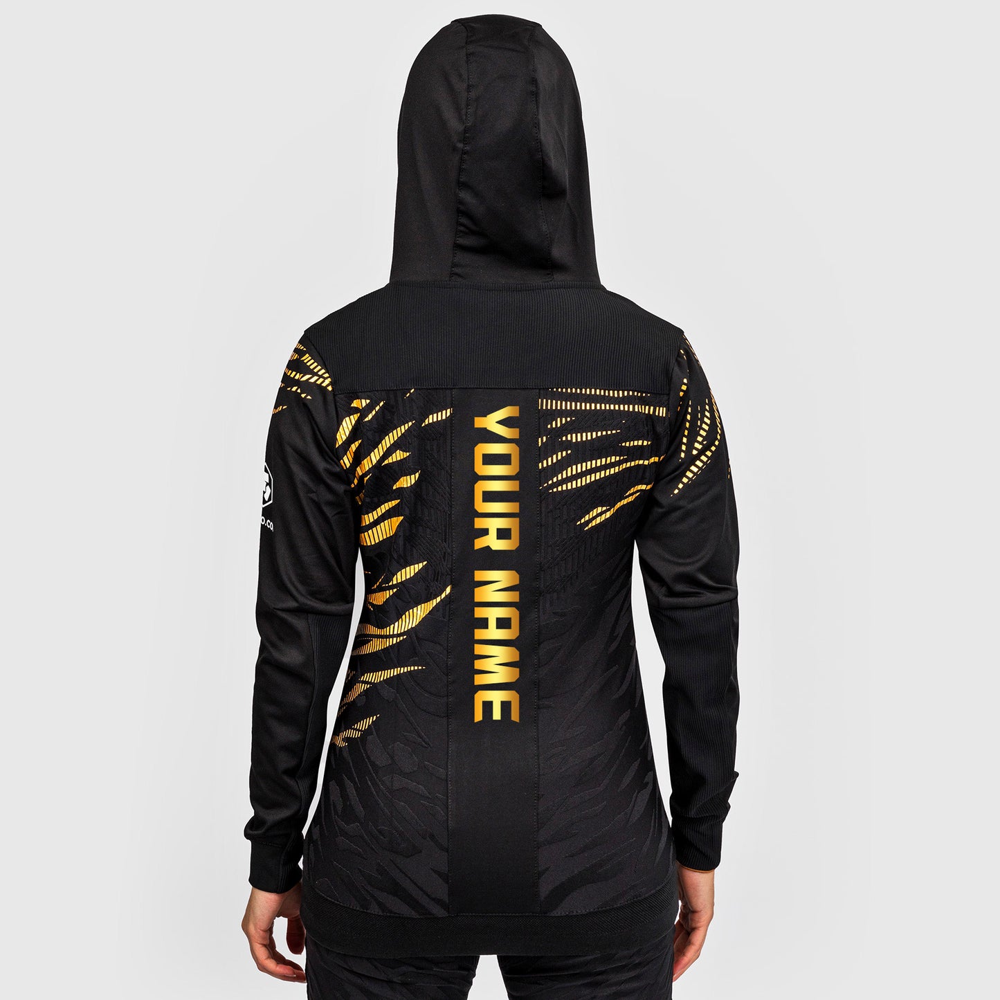 UFC Fusion by Venum Personalized Authentic Fight Night Hoodie voor Dames - Kampioen