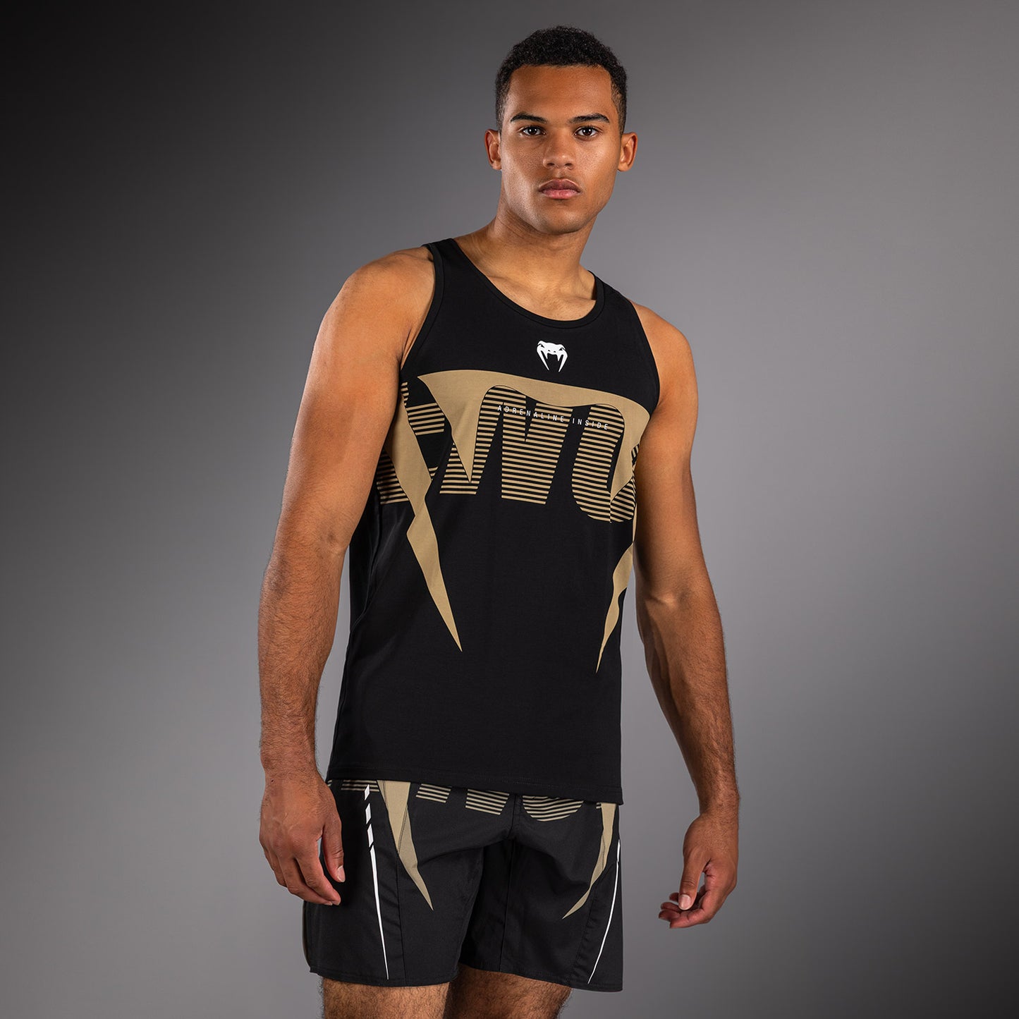 Venum Adrenaline Tanktop – Zwart/Zand