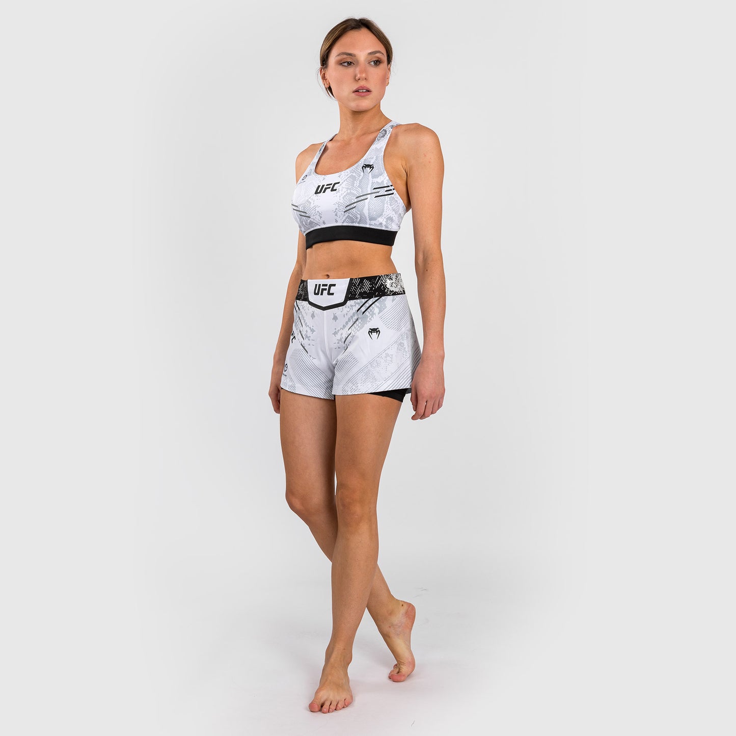 UFC Adrenaline by Venum Authentic Fight Night Vrouwen Korte Broek - Wit