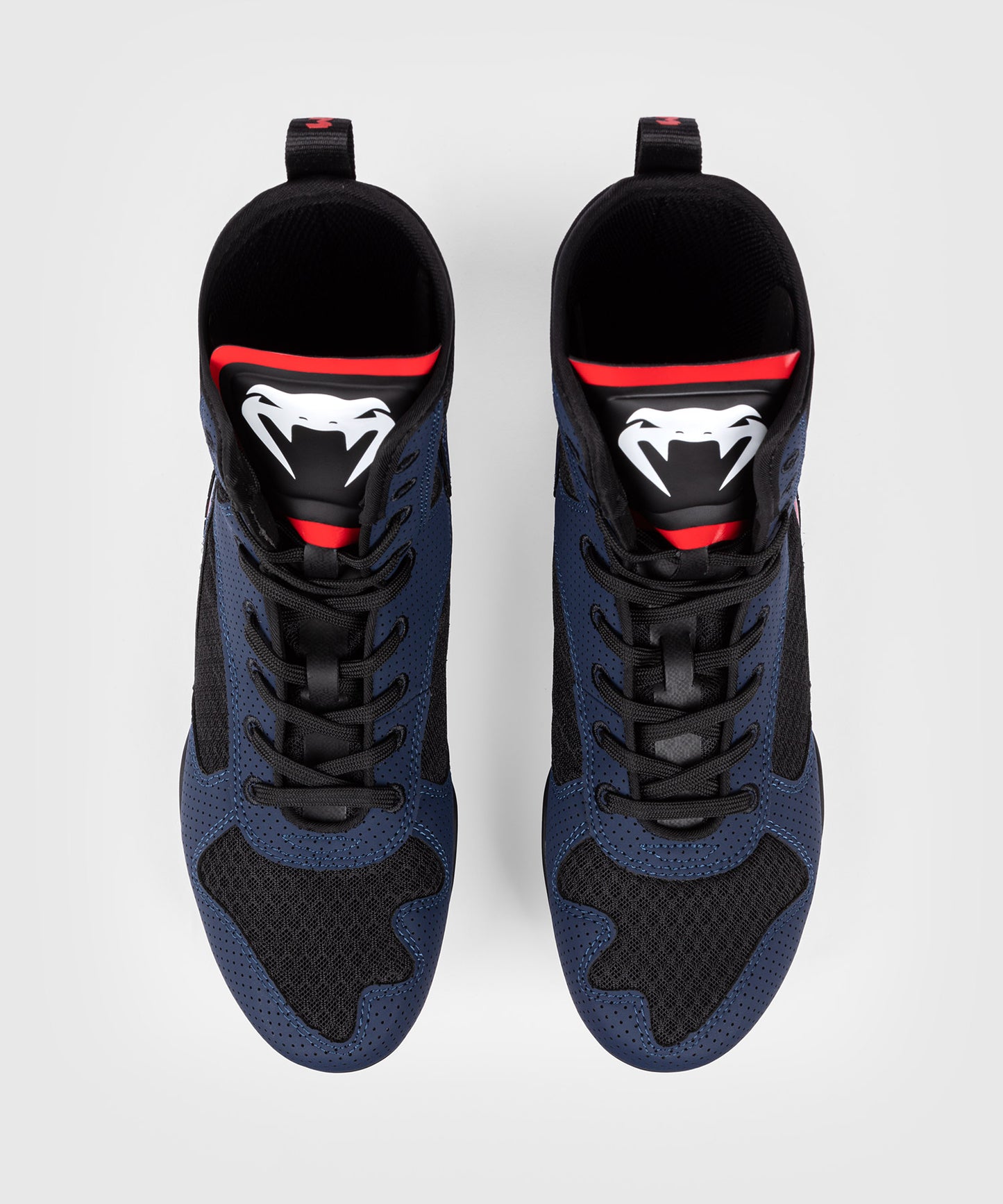 Venum Elite Boksschoenen - Navy/Zwart/Rood