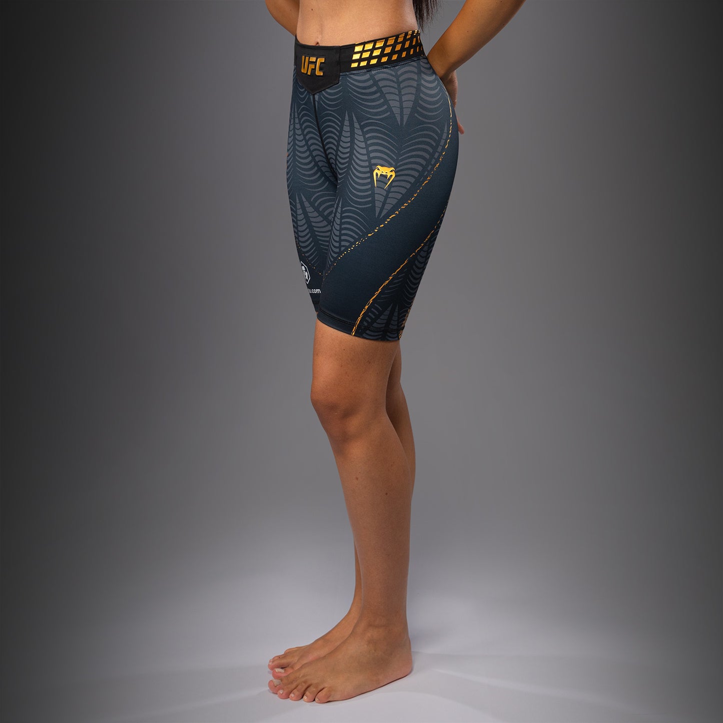 UFC Zenith by Venum Authentic Fight Night Long Fit Vale Tudo Short Dames - Champion