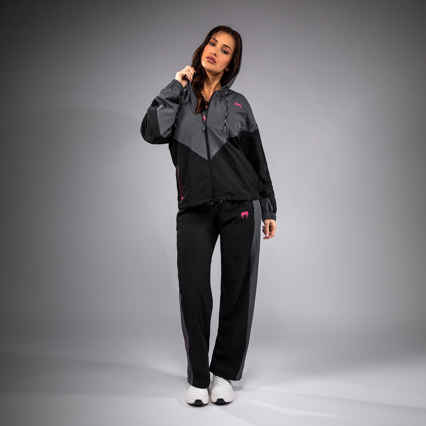 Venum Tactical XT Trainingsjas voor dames - Zwart/Stormgrijs