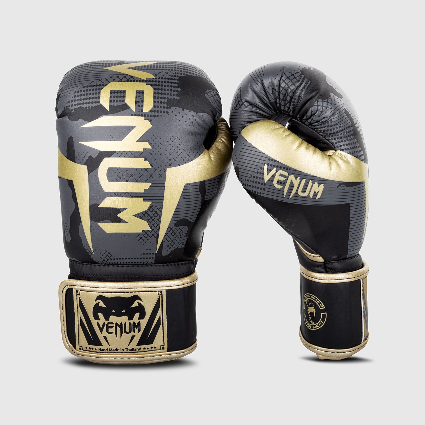 Venum Elite Bokshandschoenen - Camo/Goud