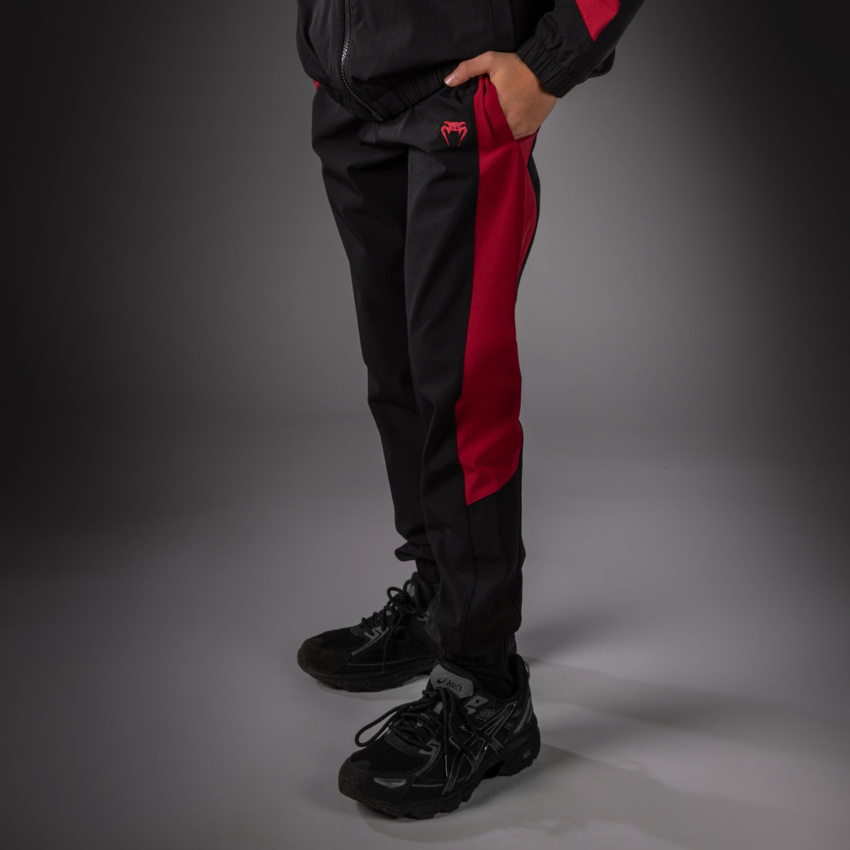 Venum Vectra Joggingbroek voor Kinderen - Zwart/Rood
